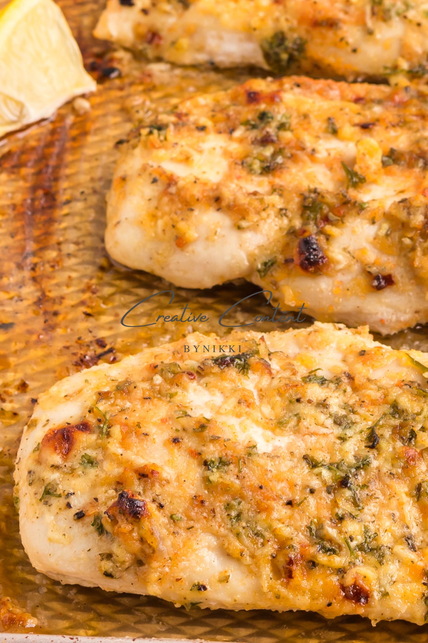 Baked Garlic Parmesan Chicken  -  Exclusive