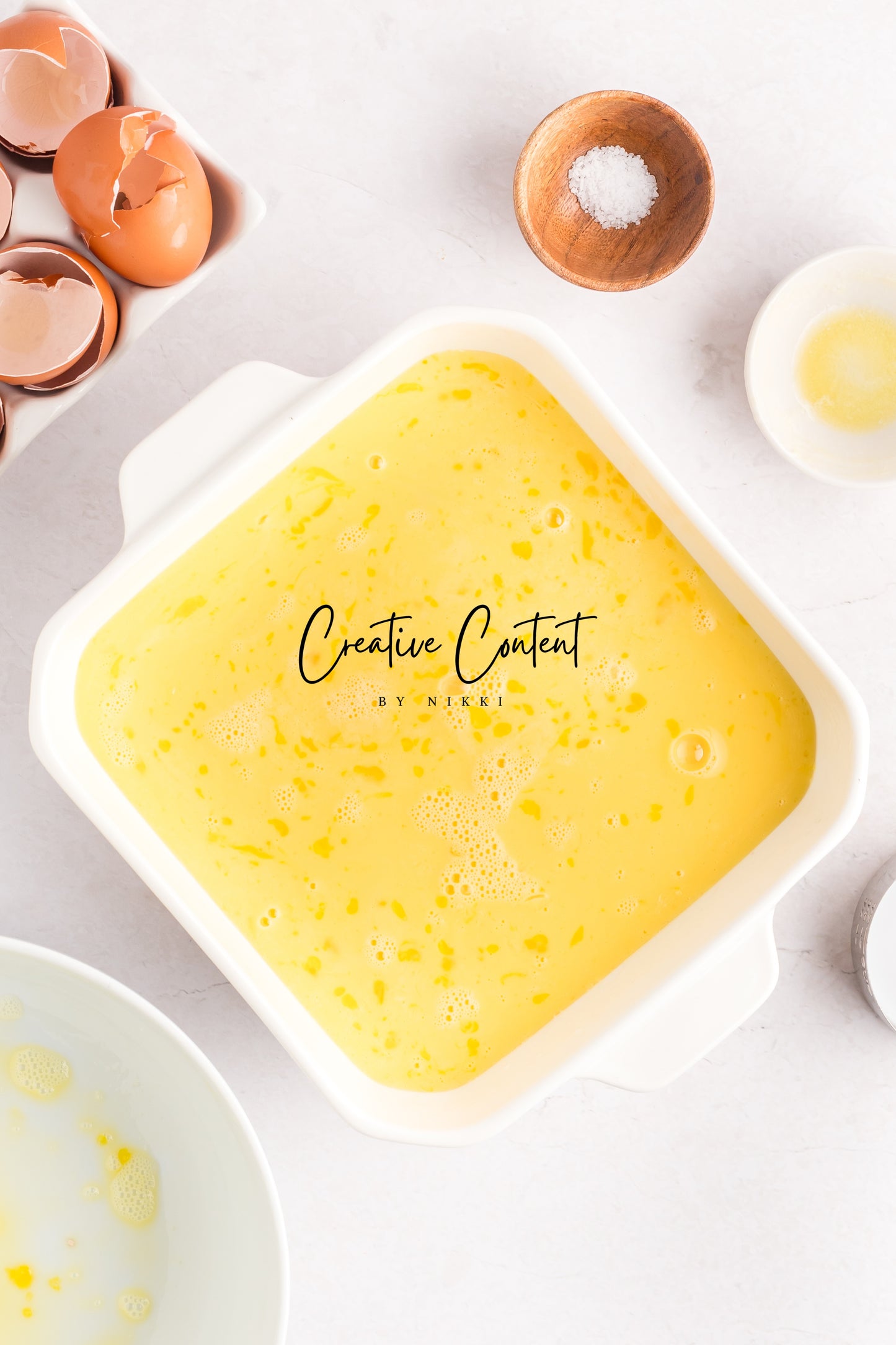 Fluffy Baked Scrambled Eggs - Set 1 of 2