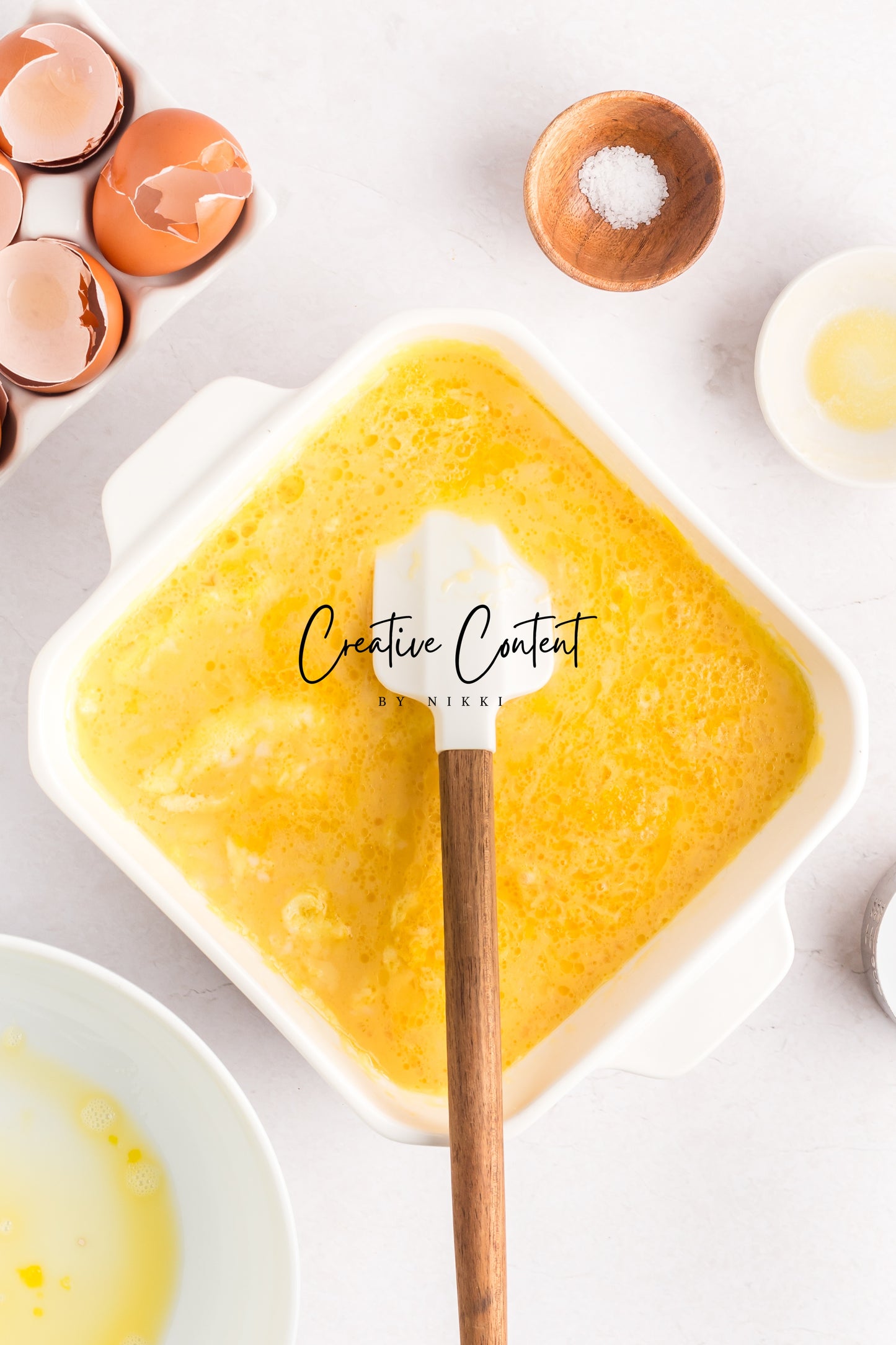 Fluffy Baked Scrambled Eggs - Set 1 of 2