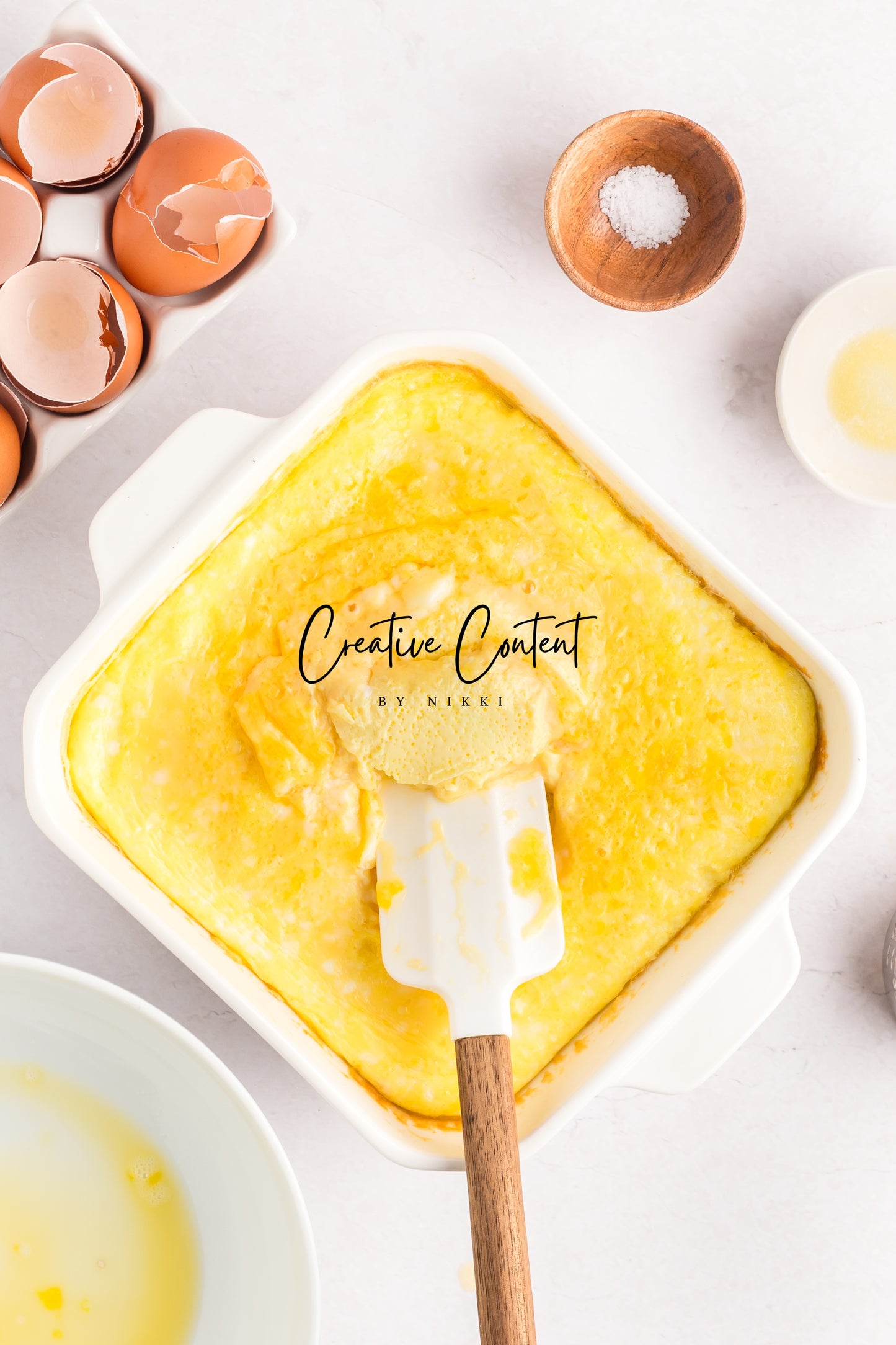 Fluffy Baked Scrambled Eggs - Set 1 of 2