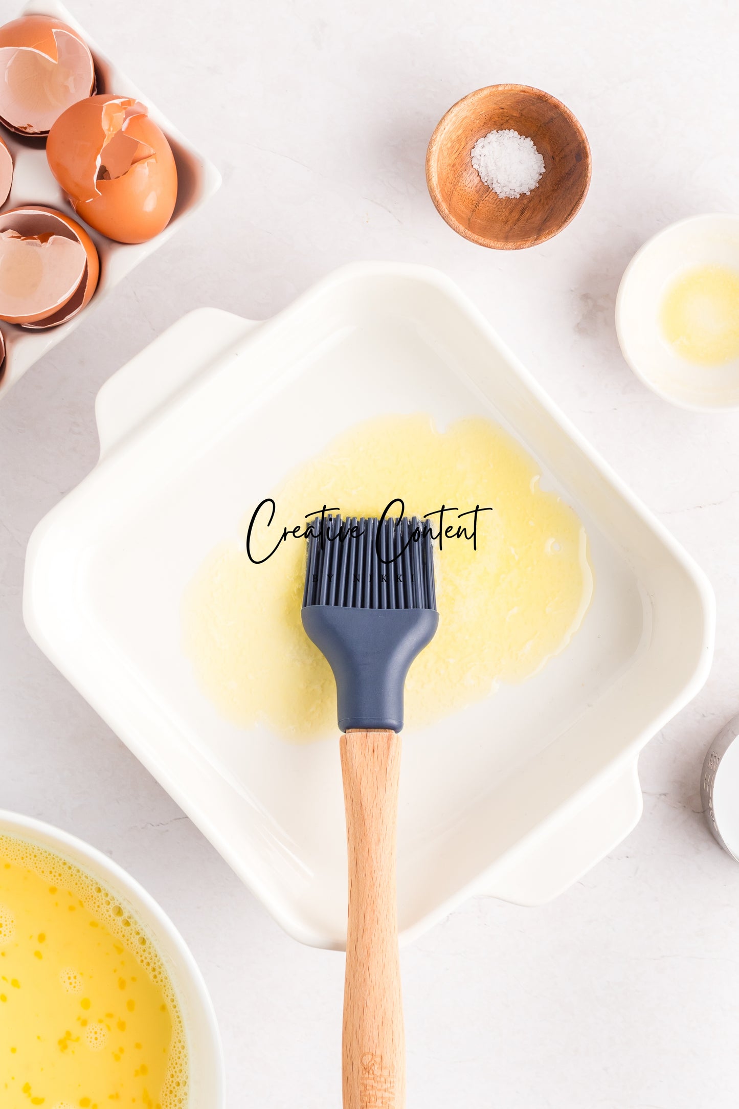Fluffy Baked Scrambled Eggs - Set 1 of 2