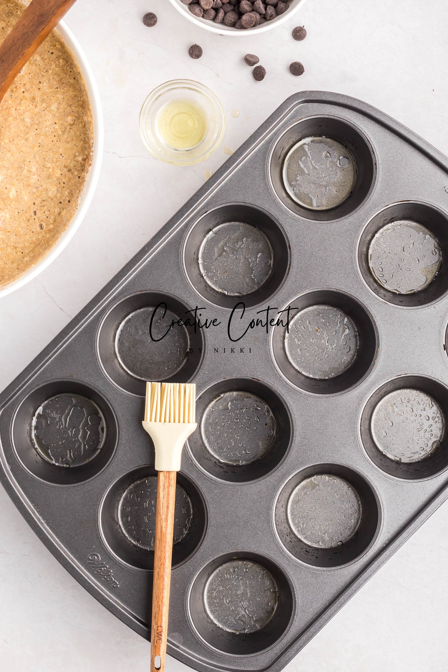 Banana Oatmeal Muffins - Set 1 of 2