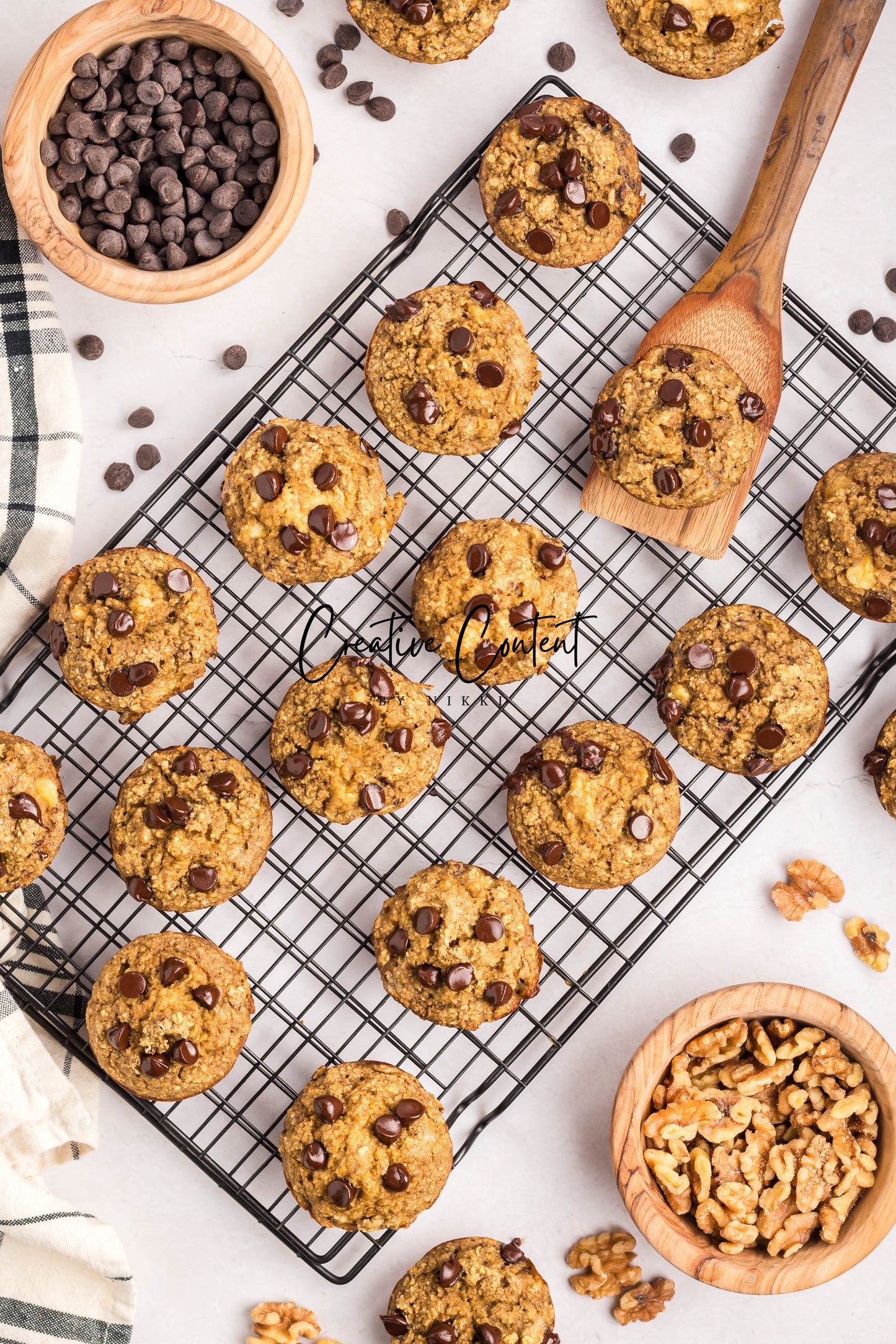 Banana Oatmeal Muffins - Set 1 of 2