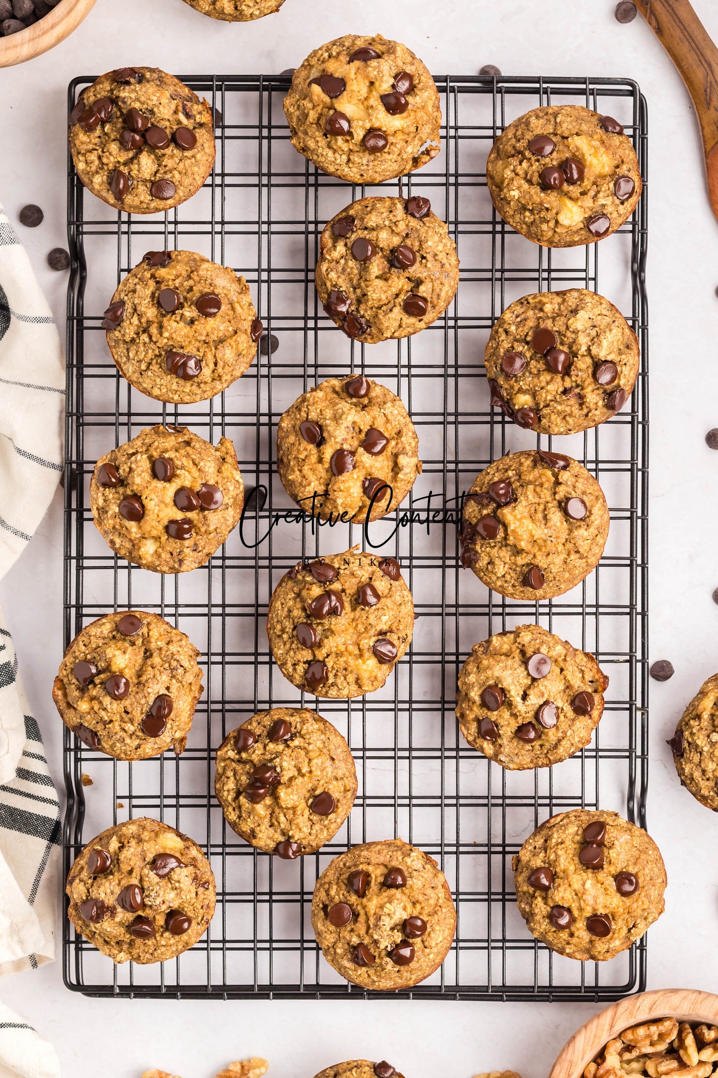 Banana Oatmeal Muffins - Set 1 of 2