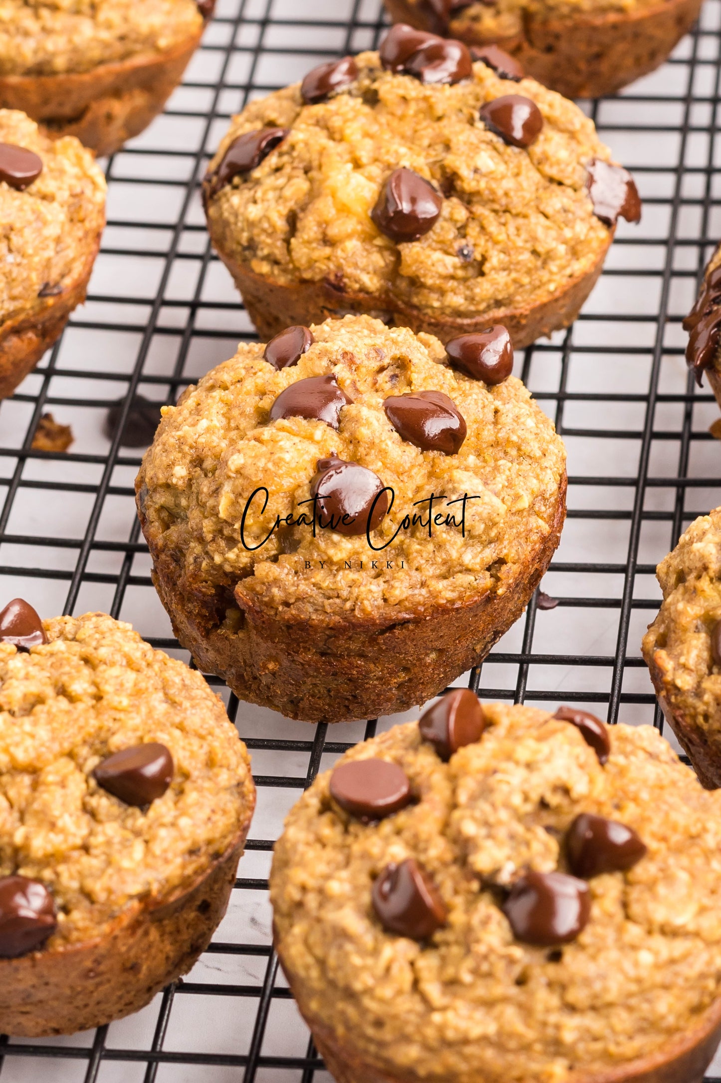 Banana Oatmeal Muffins - Set 1 of 2