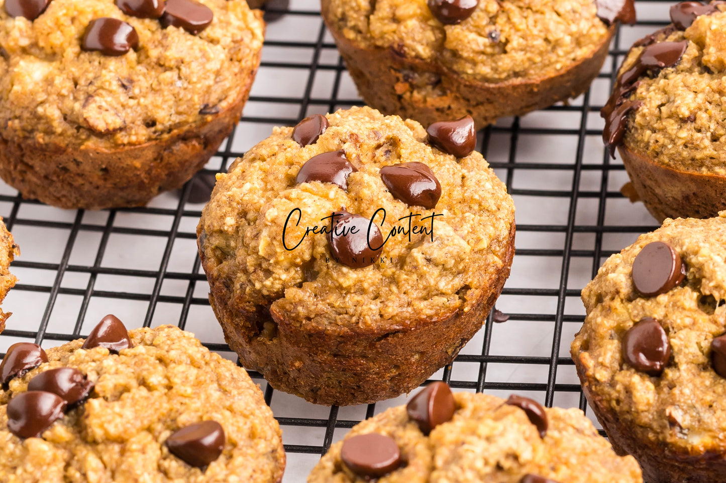 Banana Oatmeal Muffins - Set 1 of 2