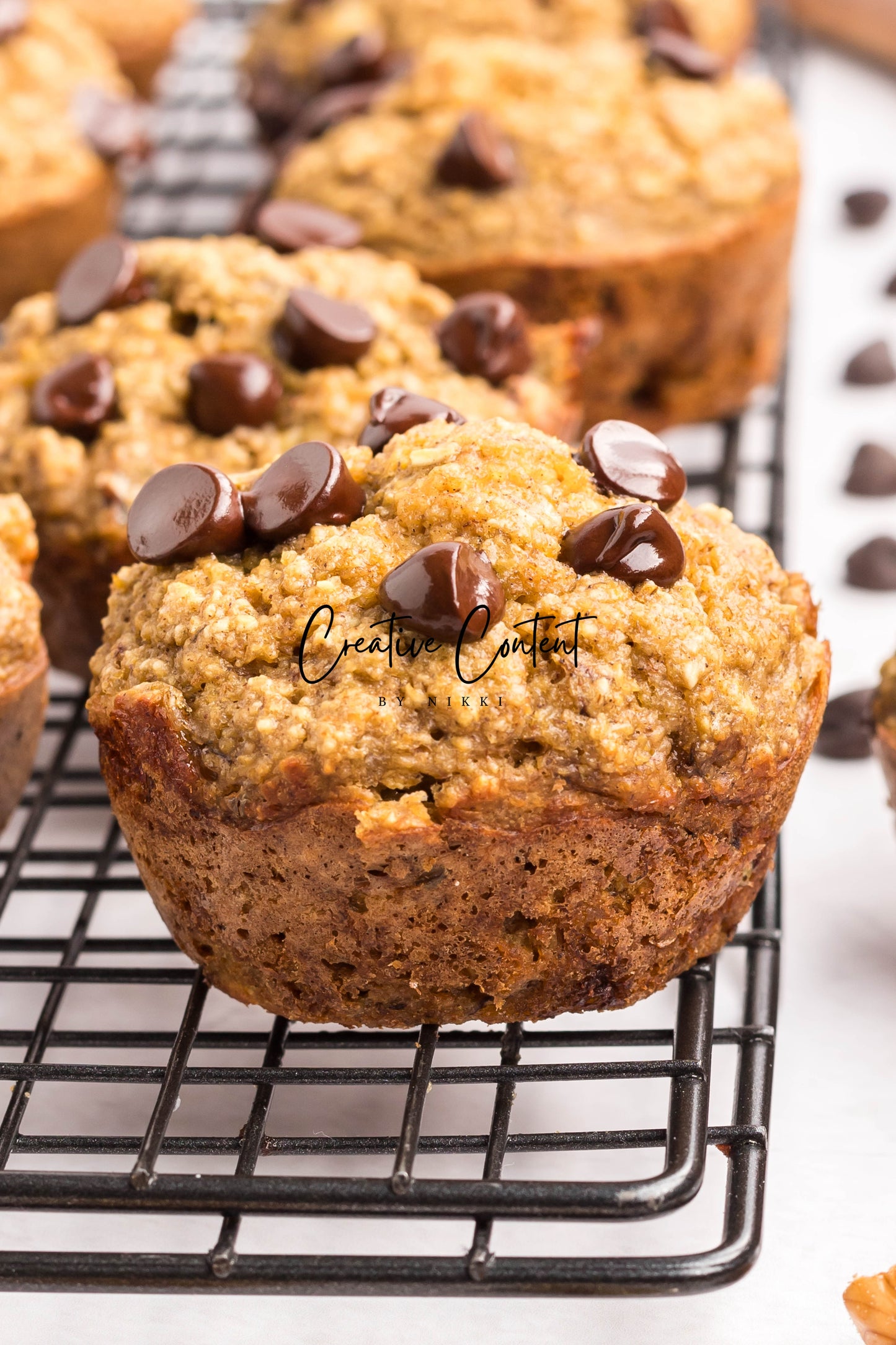 Banana Oatmeal Muffins - Set 1 of 2
