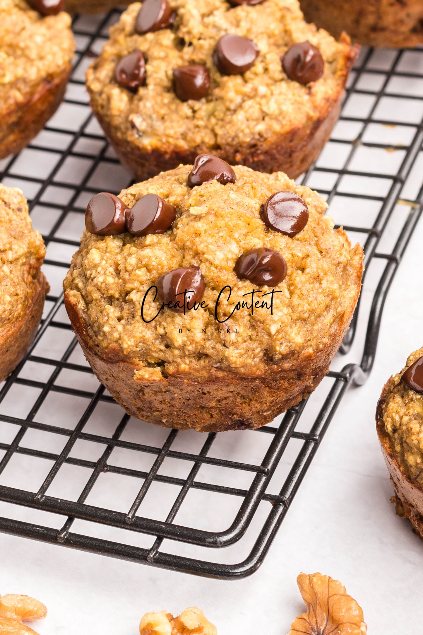 Banana Oatmeal Muffins - Set 1 of 2
