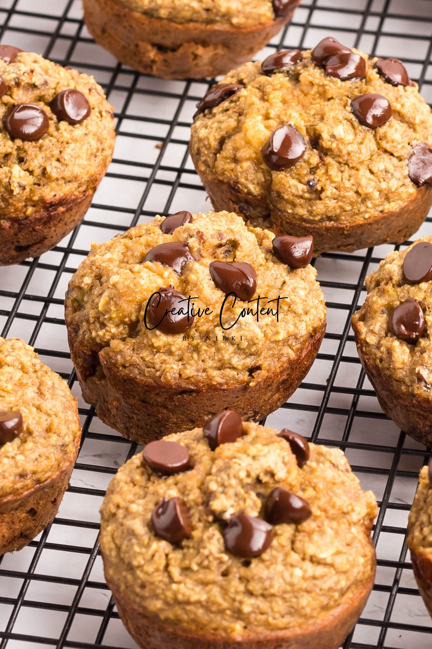 Banana Oatmeal Muffins - Set 1 of 2