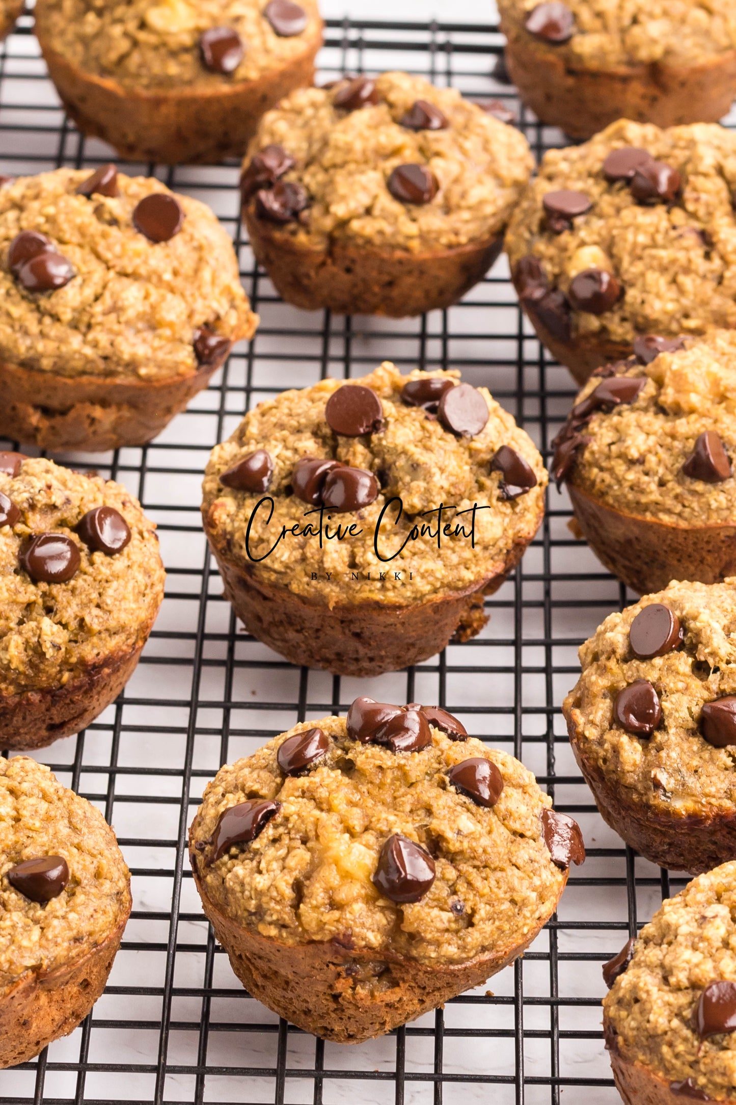 Banana Oatmeal Muffins - Set 1 of 2
