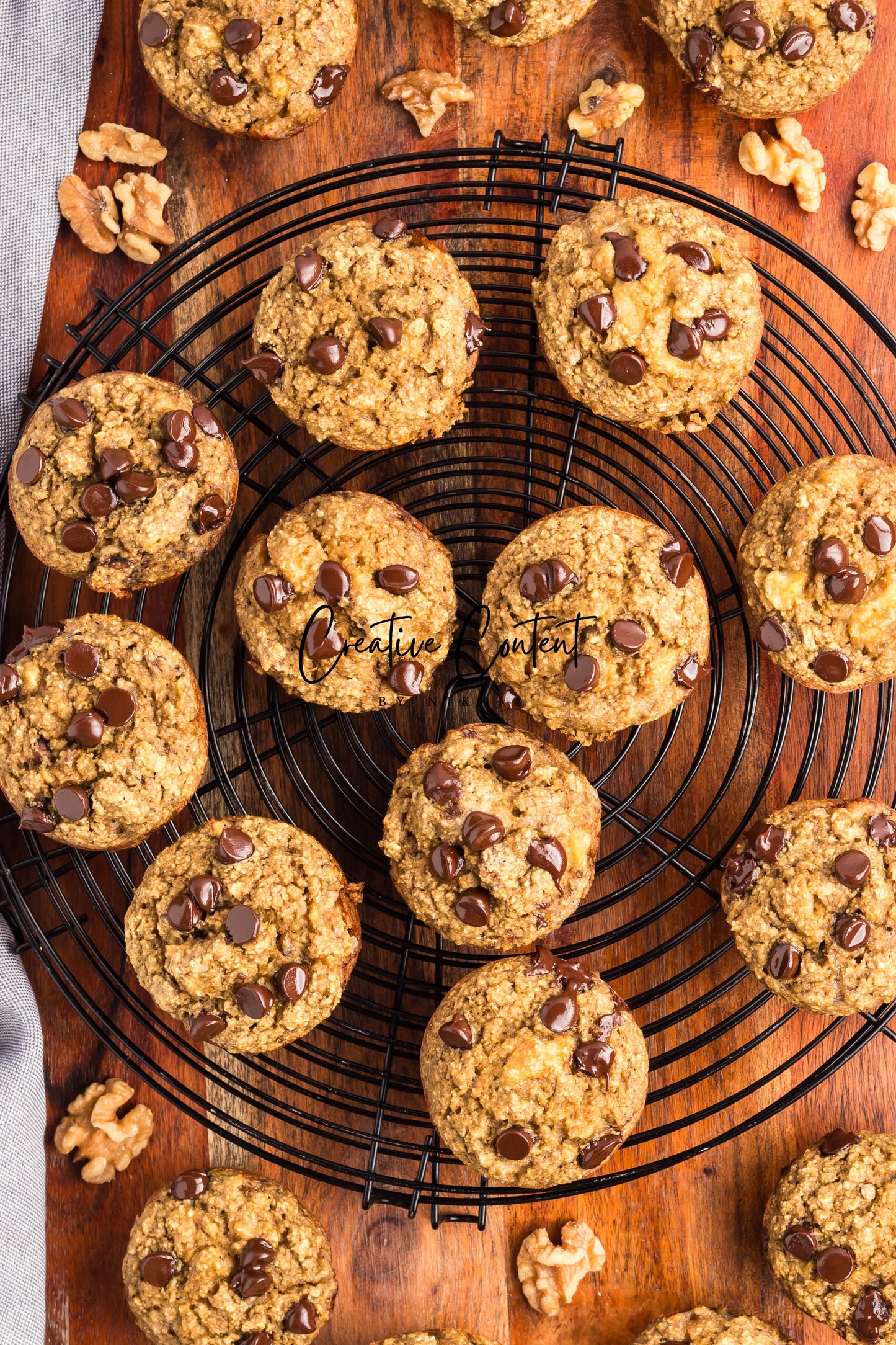 Banana Oatmeal Muffins - Set 2 of 2