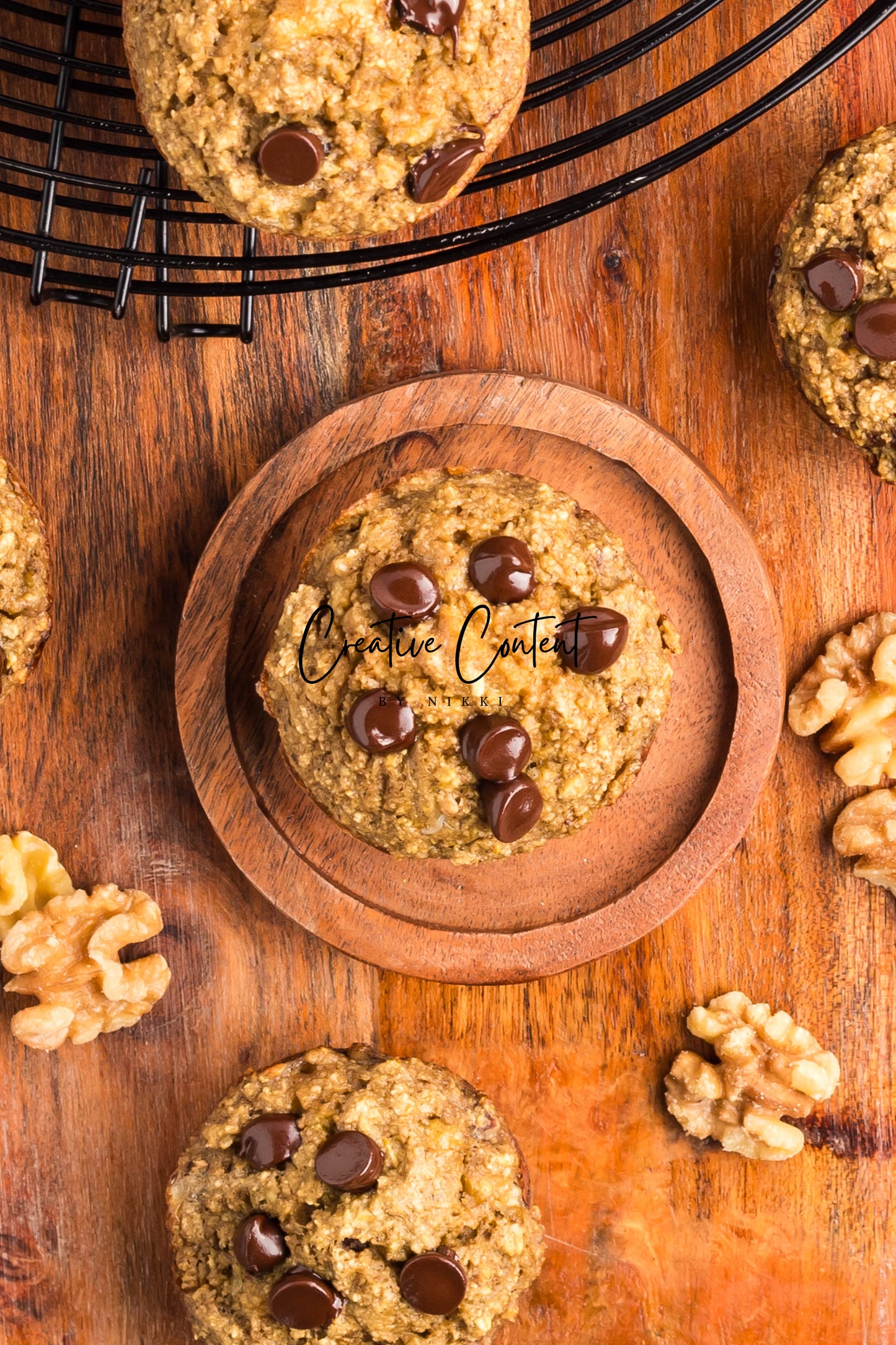 Banana Oatmeal Muffins - Set 2 of 2