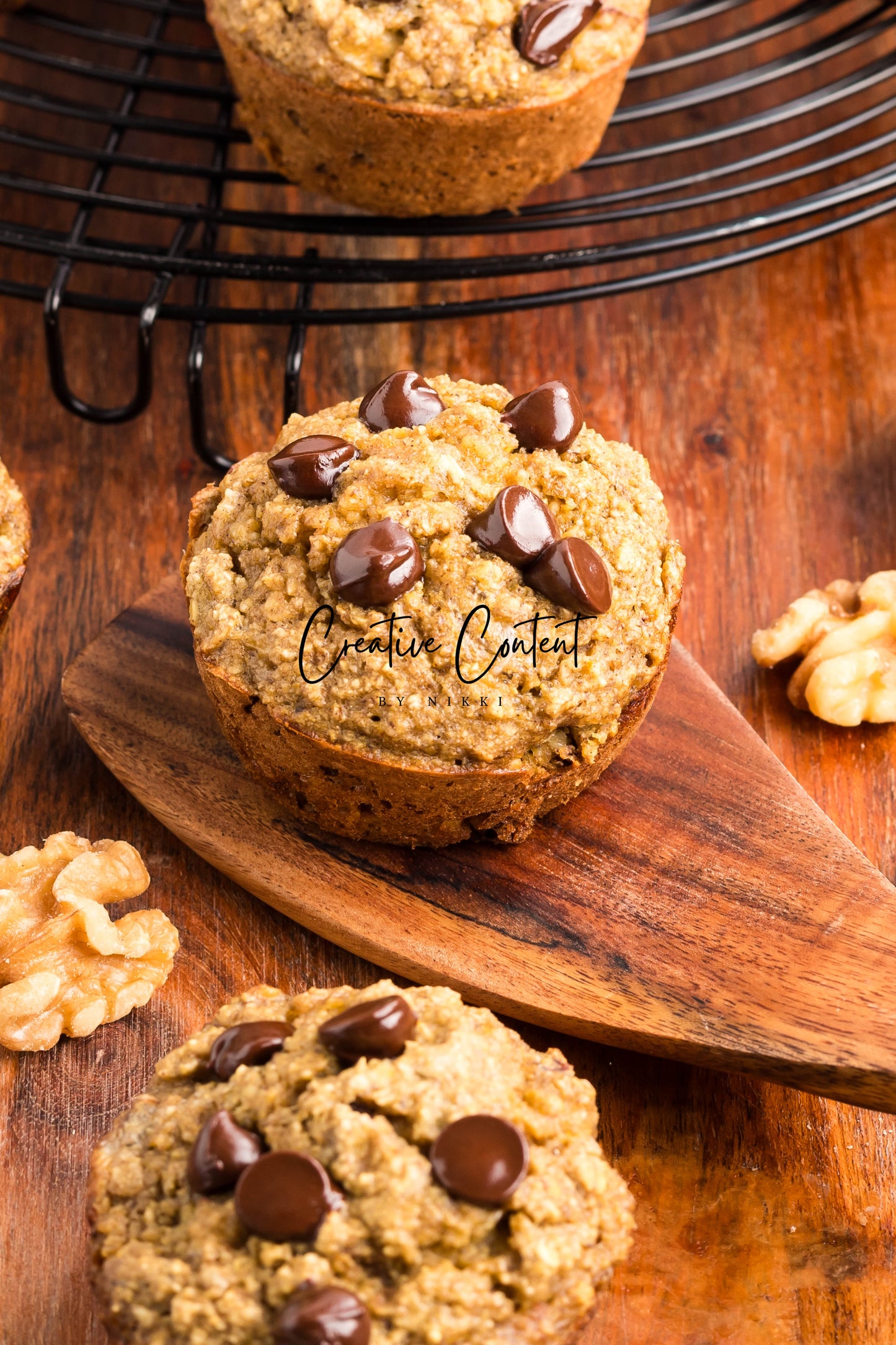 Banana Oatmeal Muffins - Set 2 of 2