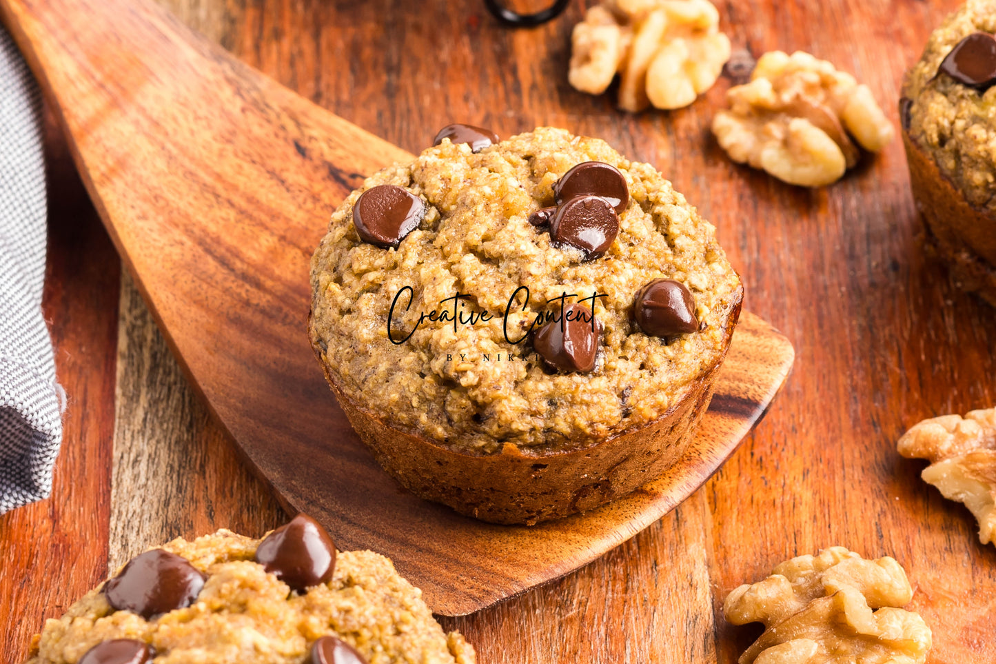 Banana Oatmeal Muffins - Set 2 of 2