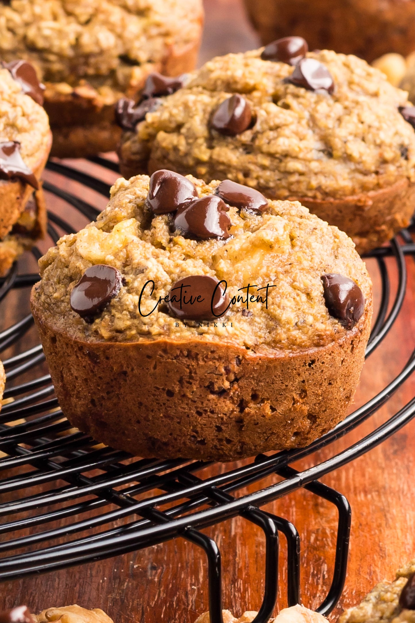 Banana Oatmeal Muffins - Set 2 of 2