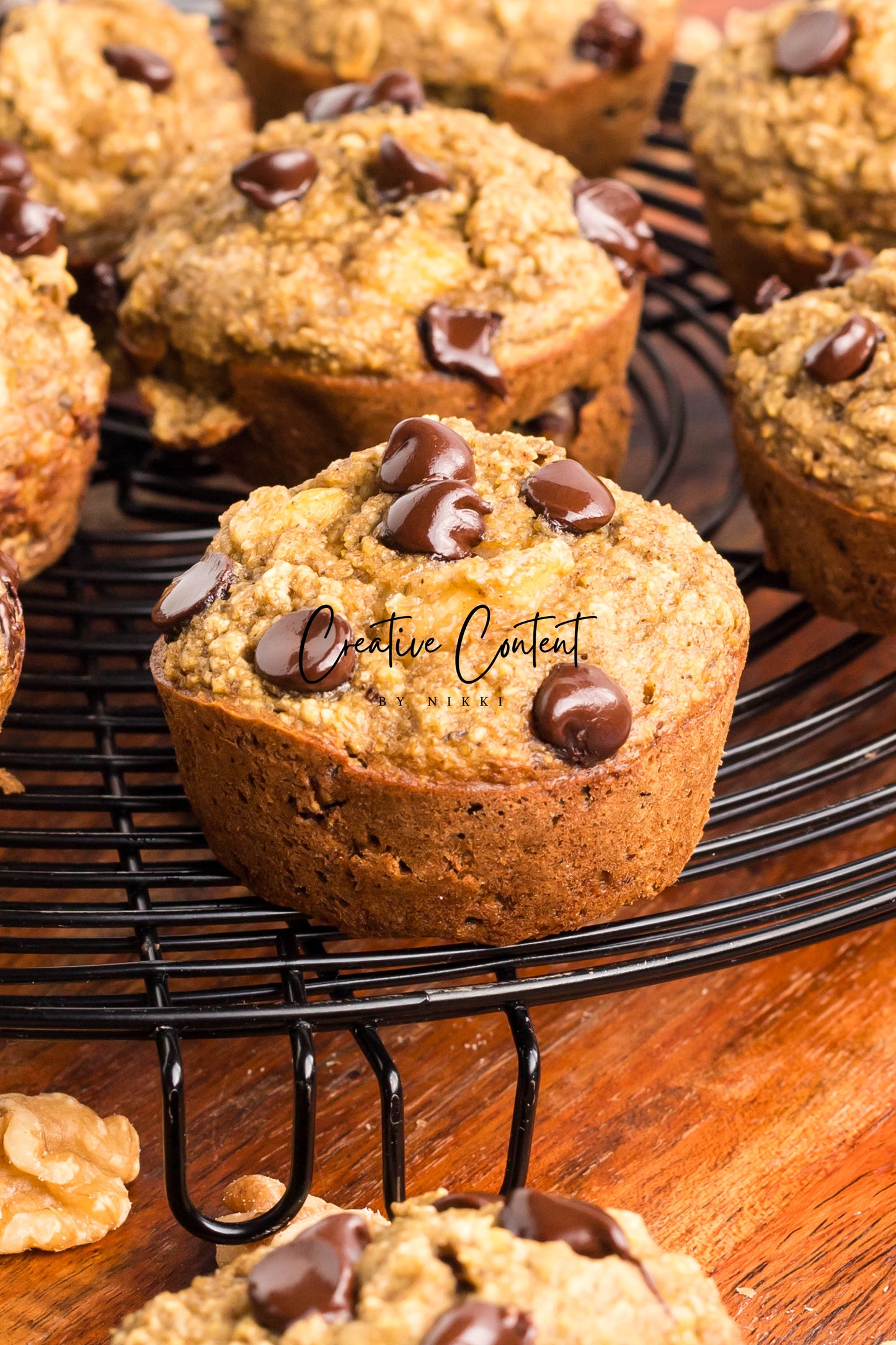 Banana Oatmeal Muffins - Set 2 of 2