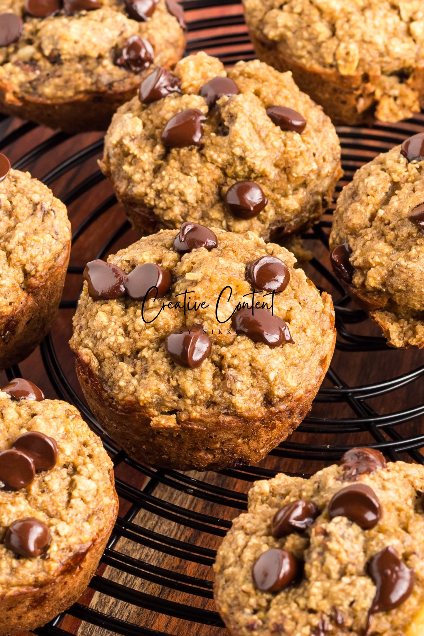 Banana Oatmeal Muffins - Set 2 of 2