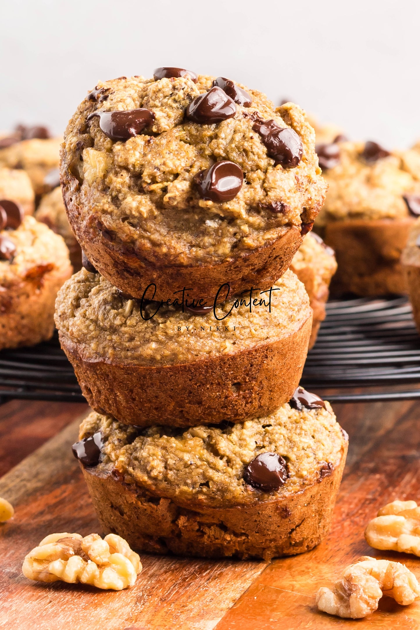 Banana Oatmeal Muffins - Set 2 of 2