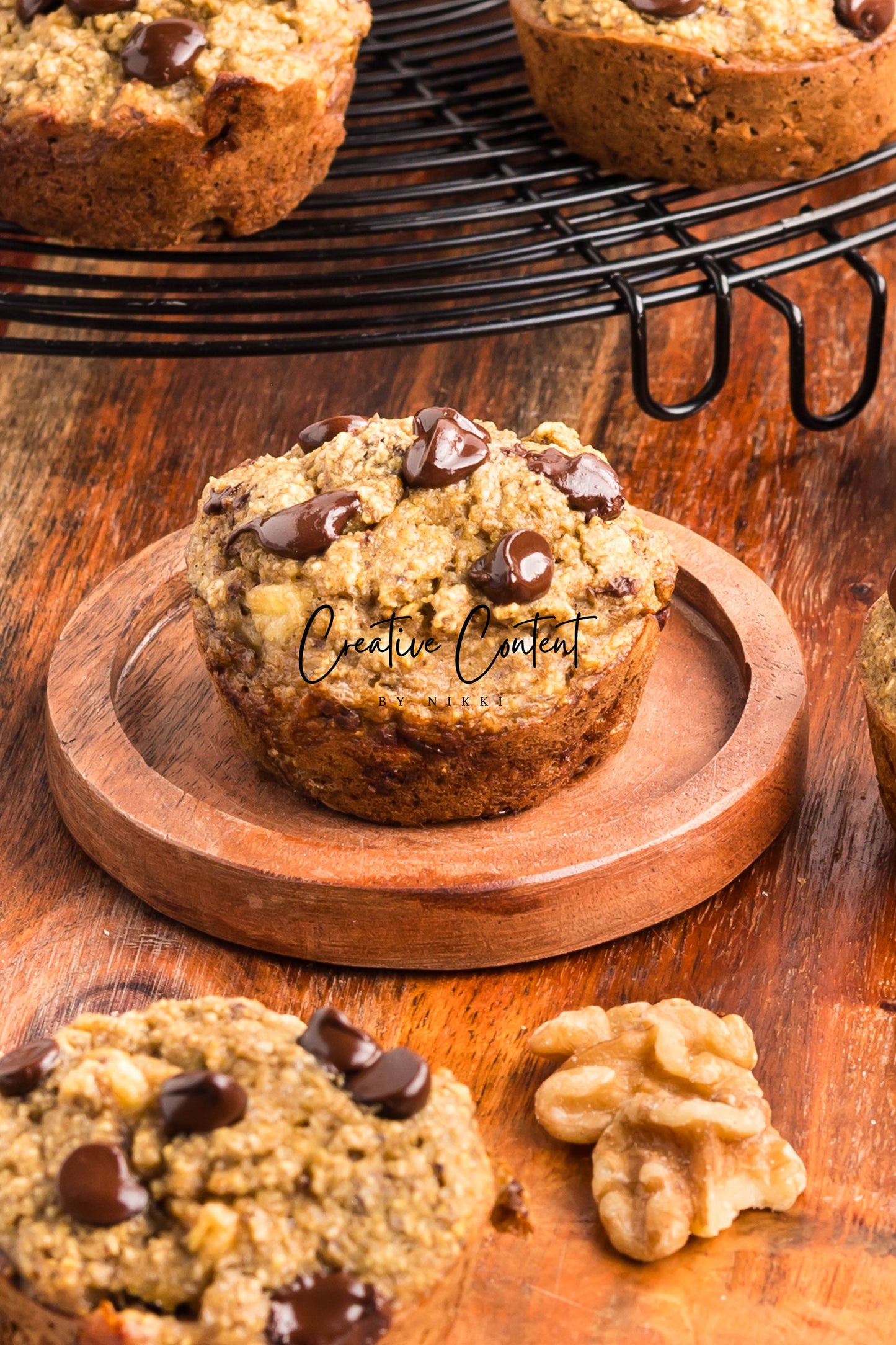 Banana Oatmeal Muffins - Set 2 of 2