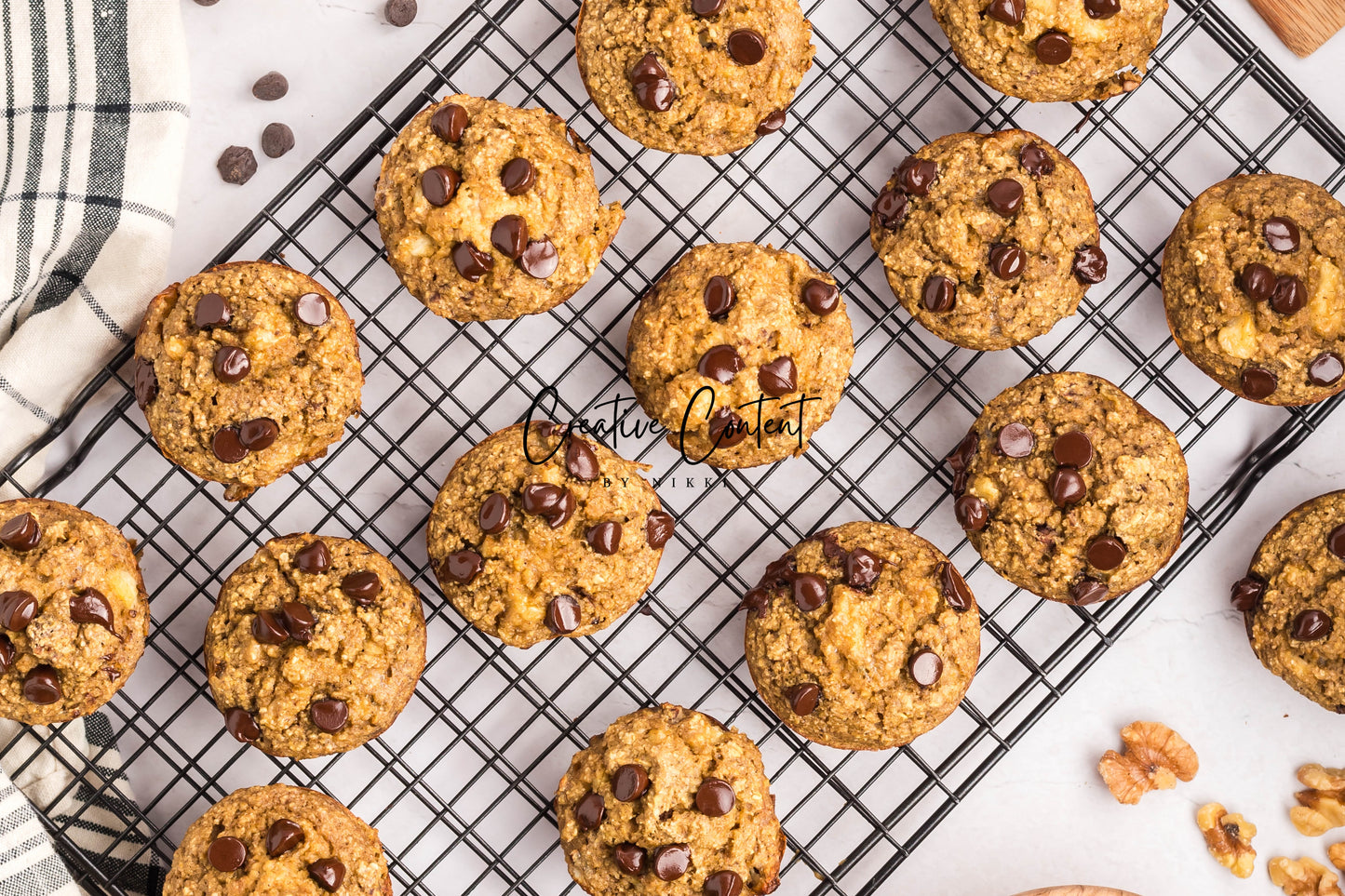 Banana Oatmeal Muffins - Set 1 of 2