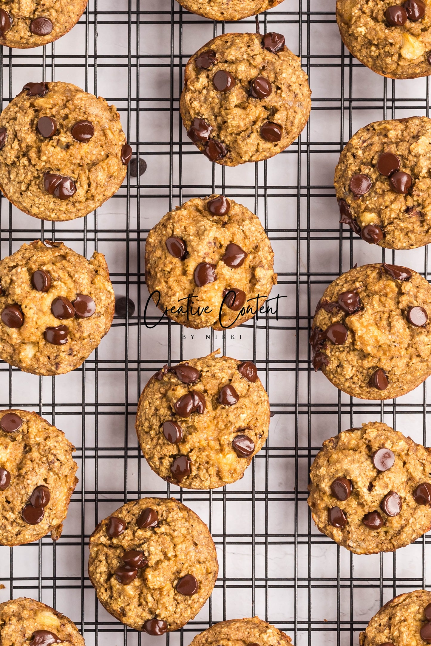 Banana Oatmeal Muffins - Set 1 of 2