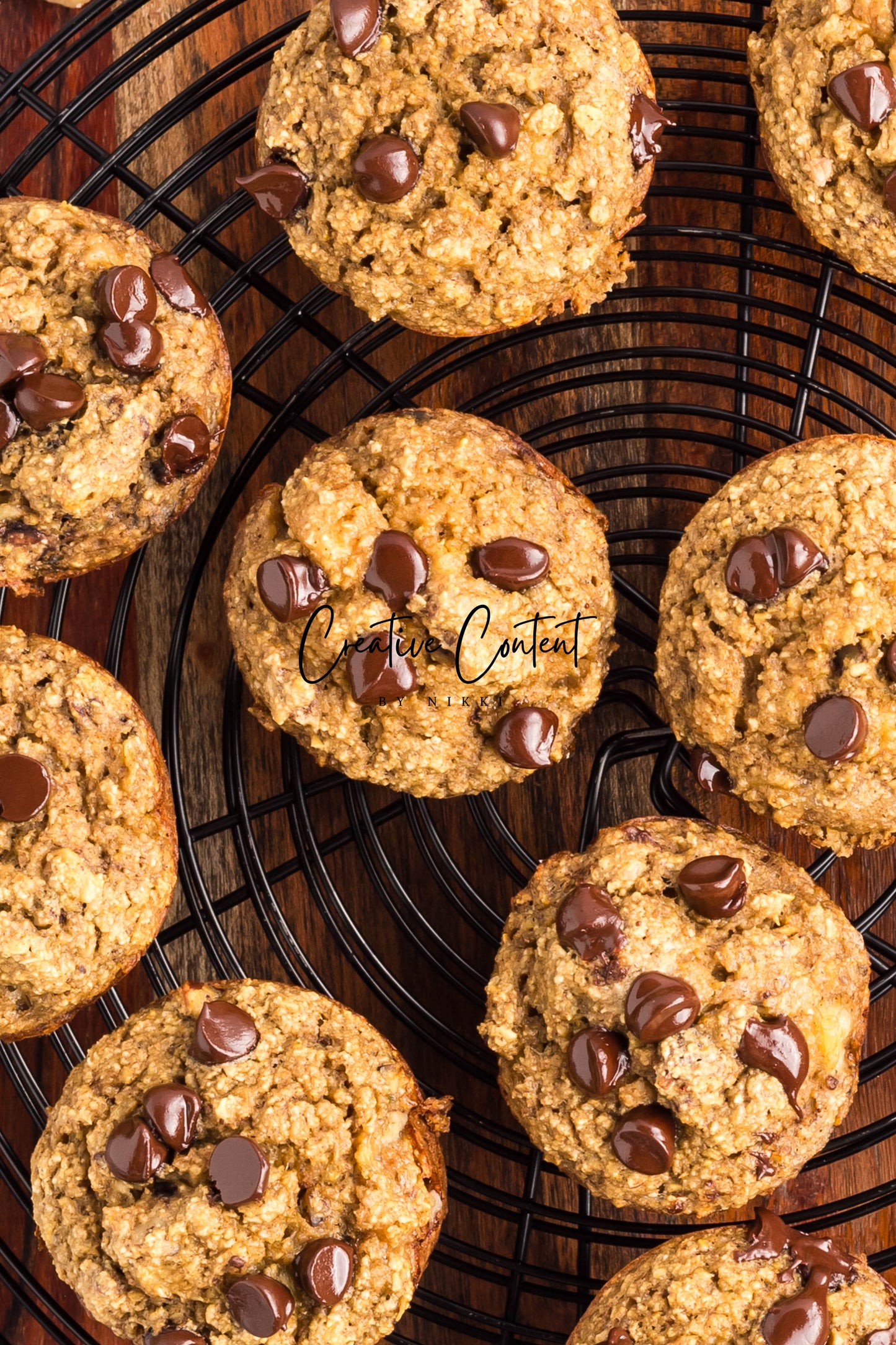 Banana Oatmeal Muffins - Set 2 of 2