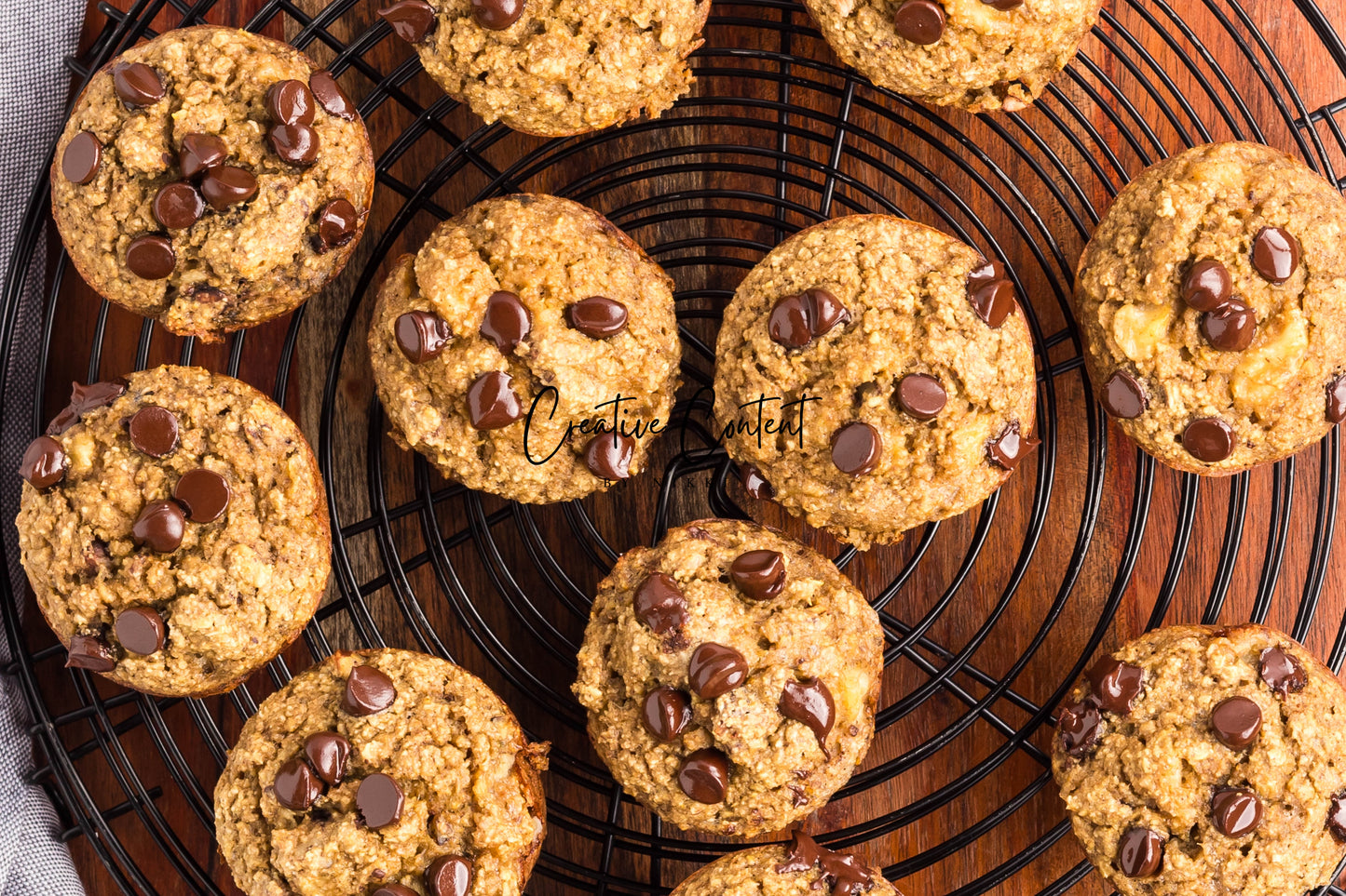Banana Oatmeal Muffins - Set 2 of 2