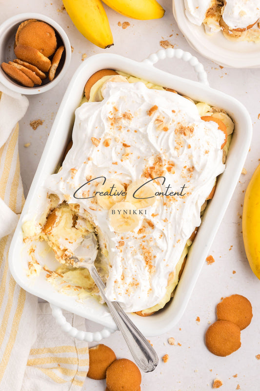 Banana Pudding No Bake Dessert - Exclusive