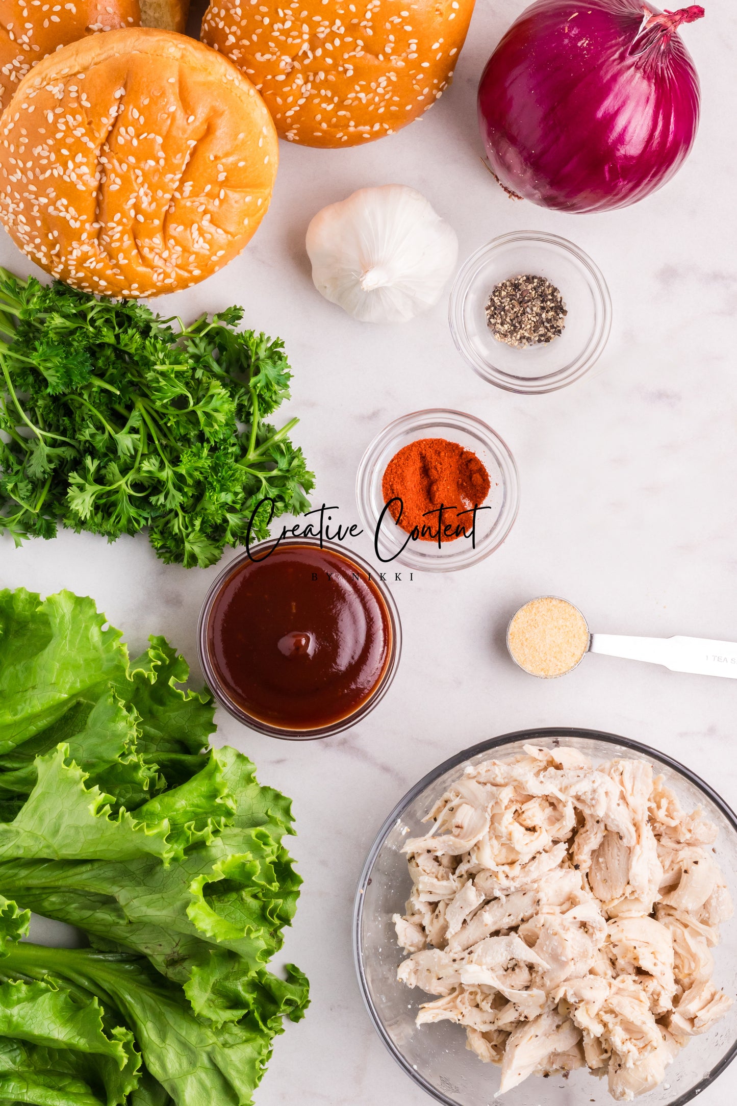 Barbecue Chicken Sandwiches + Homemade Coleslaw - Exclusive