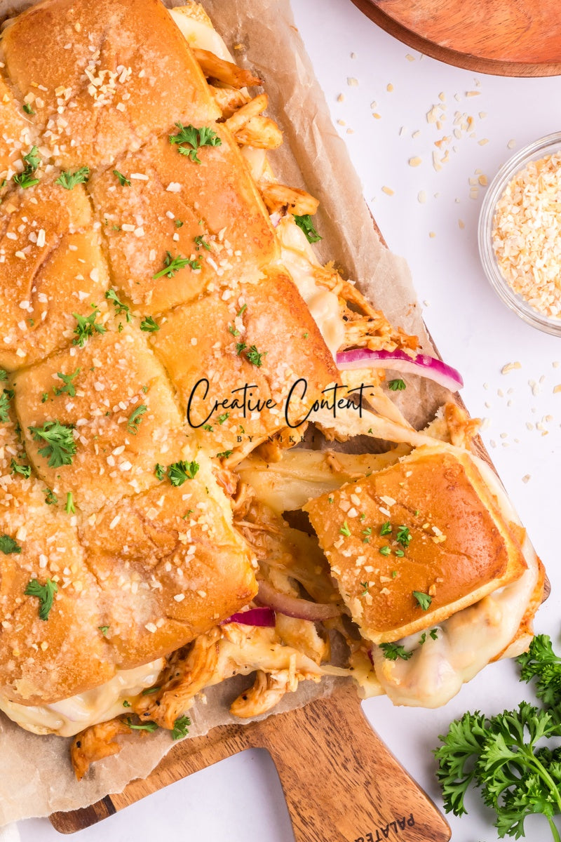 Barbecue Chicken Sliders - 1 of 2