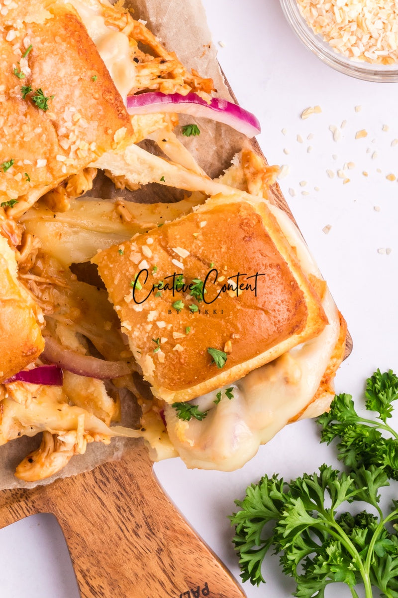 Barbecue Chicken Sliders - 1 of 2