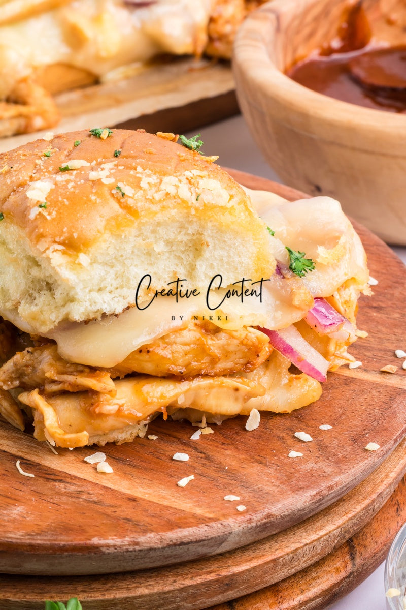 Barbecue Chicken Sliders - 1 of 2