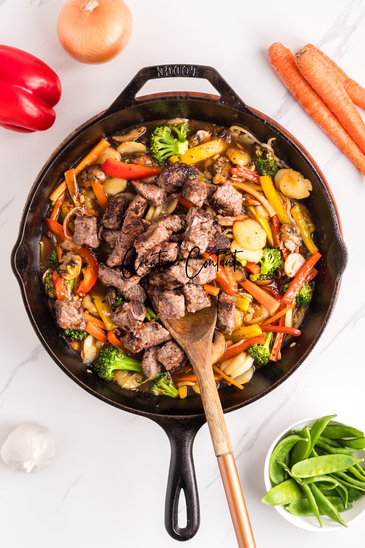 Beef Chop Suey - Set 1 of 2