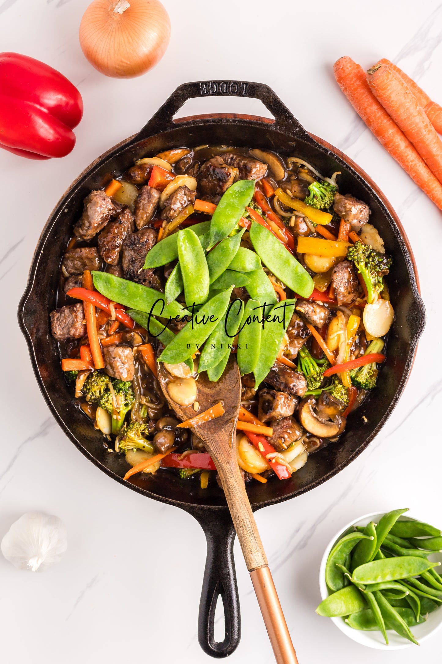 Beef Chop Suey - Set 1 of 2