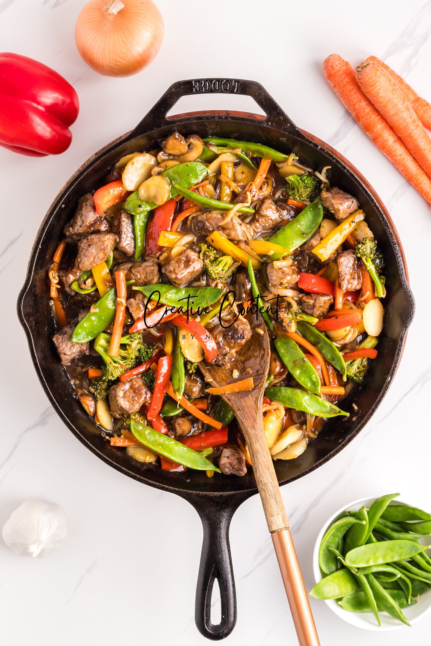 Beef Chop Suey - Set 1 of 2