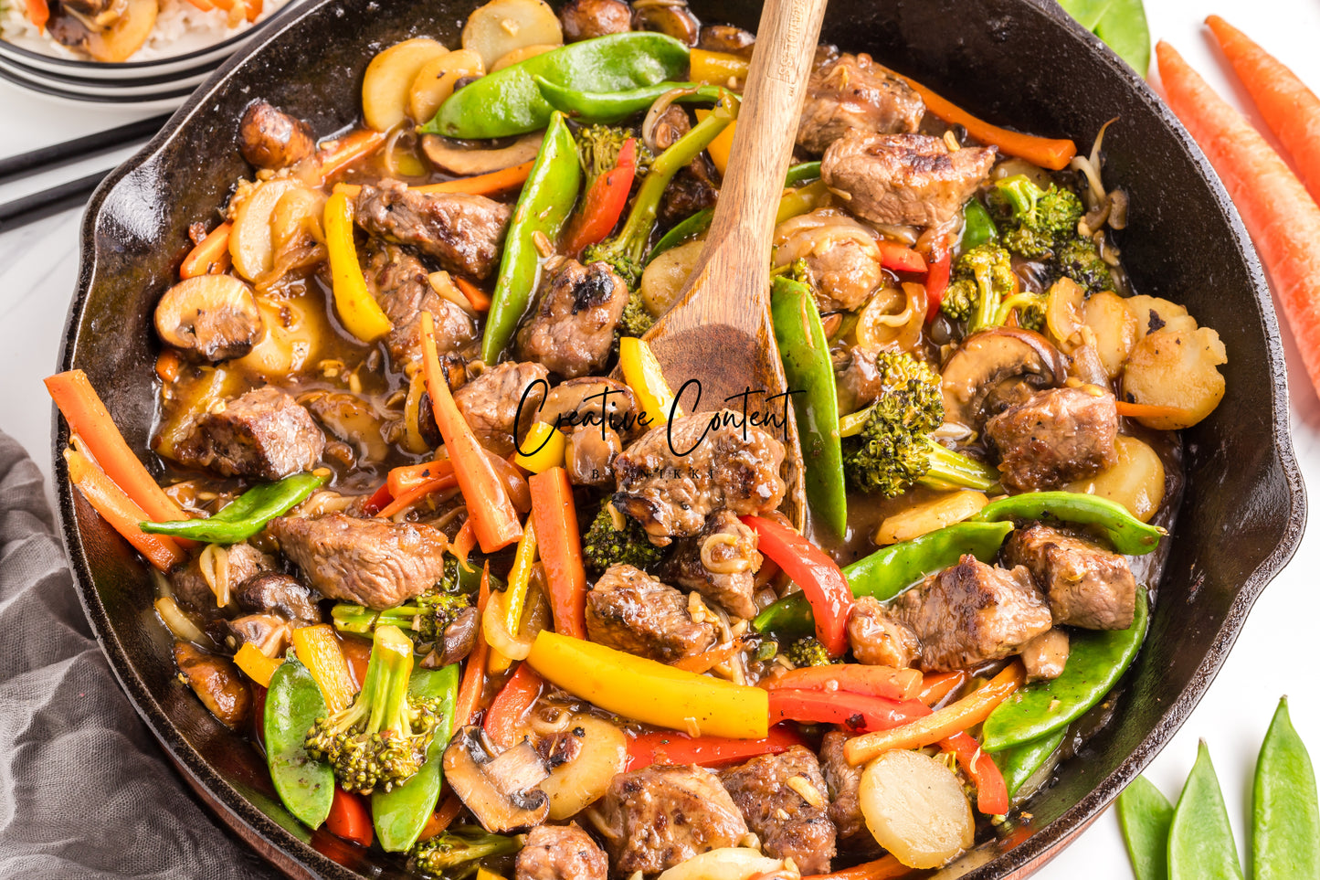 Beef Chop Suey - Set 1 of 2