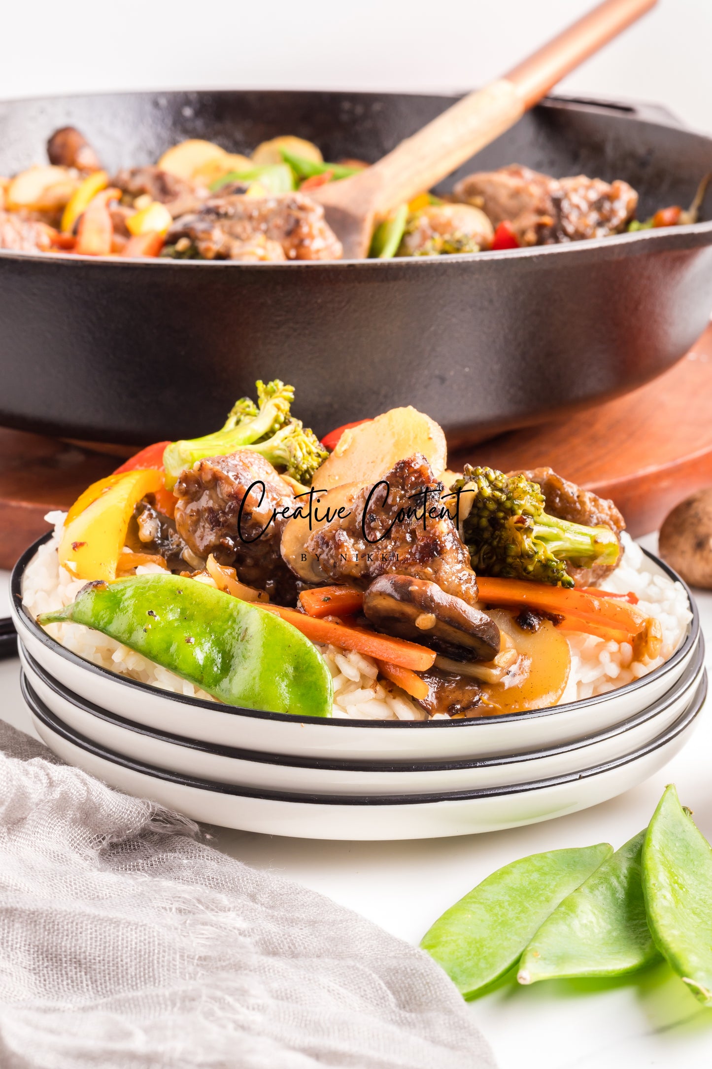 Beef Chop Suey - Set 1 of 2