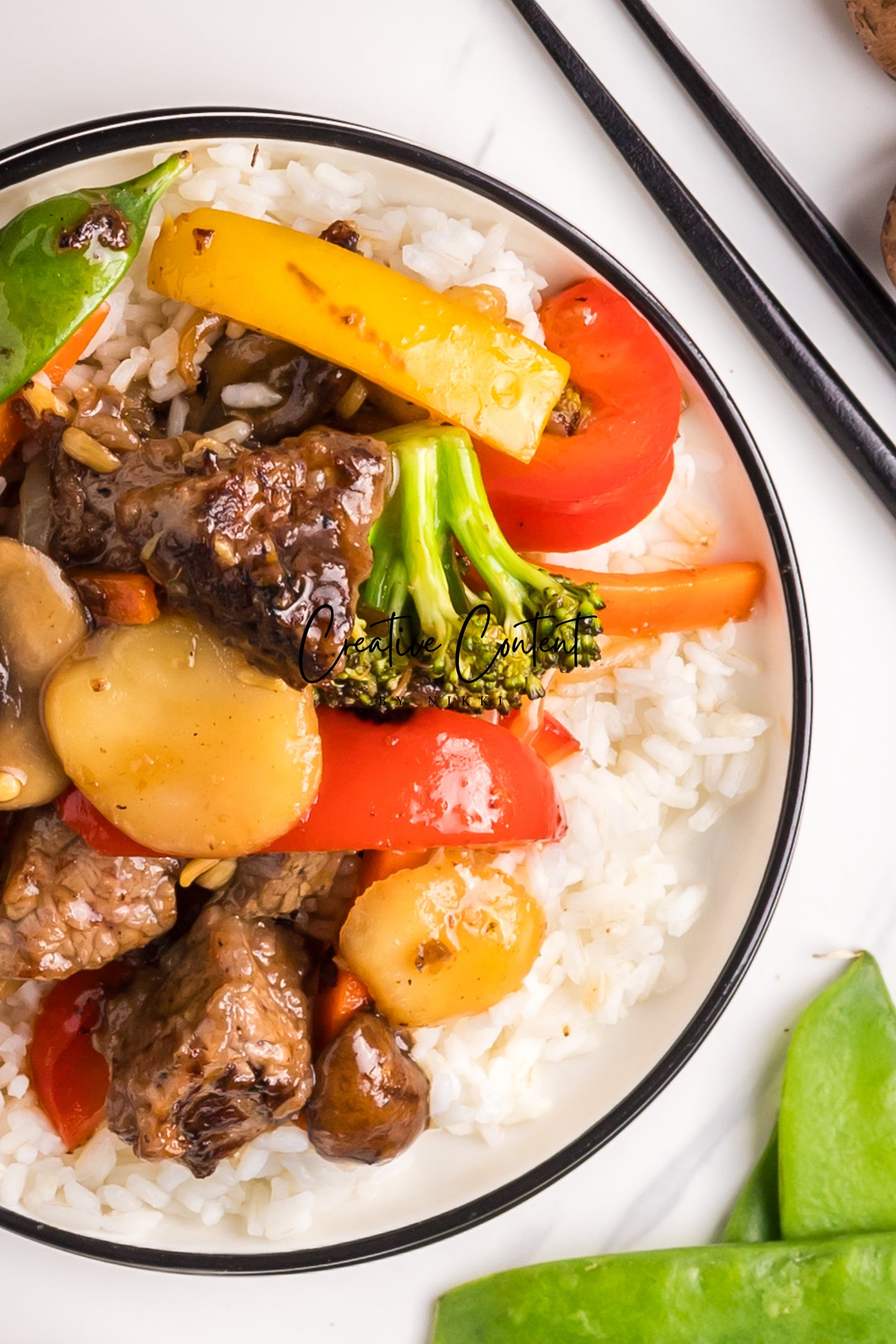 Beef Chop Suey - Set 1 of 2