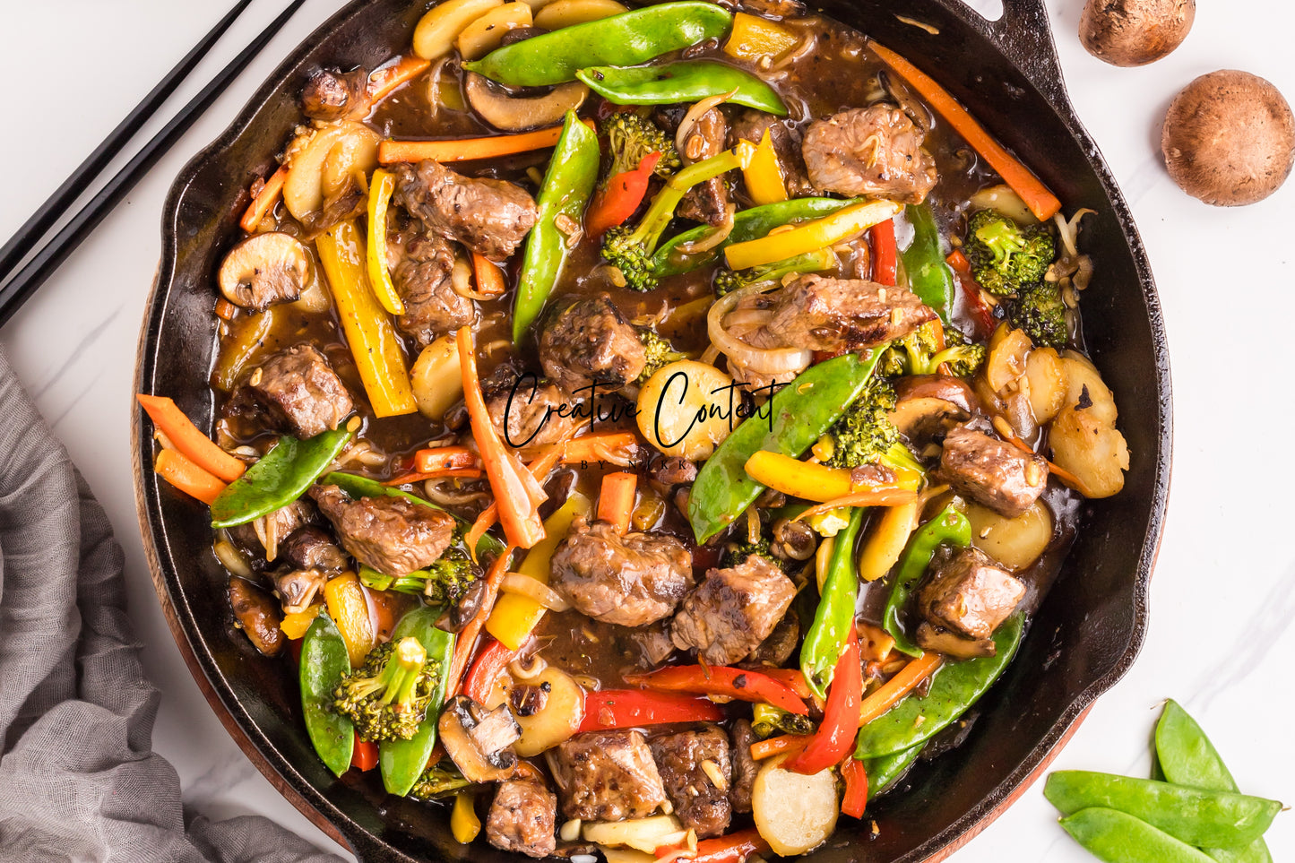 Beef Chop Suey - Set 1 of 2