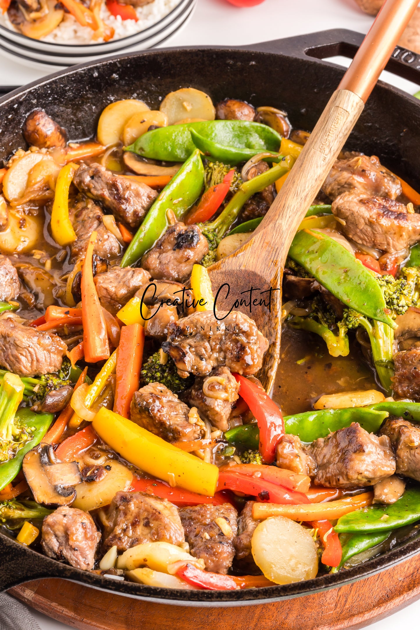 Beef Chop Suey - Set 1 of 2