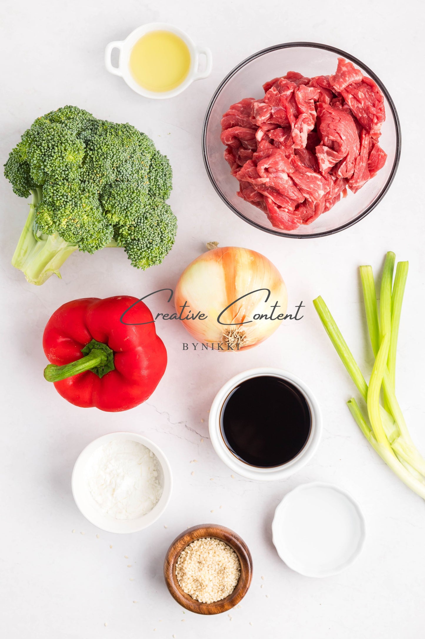 Beef Teriyaki Stir Fry -   Set 1 of 2