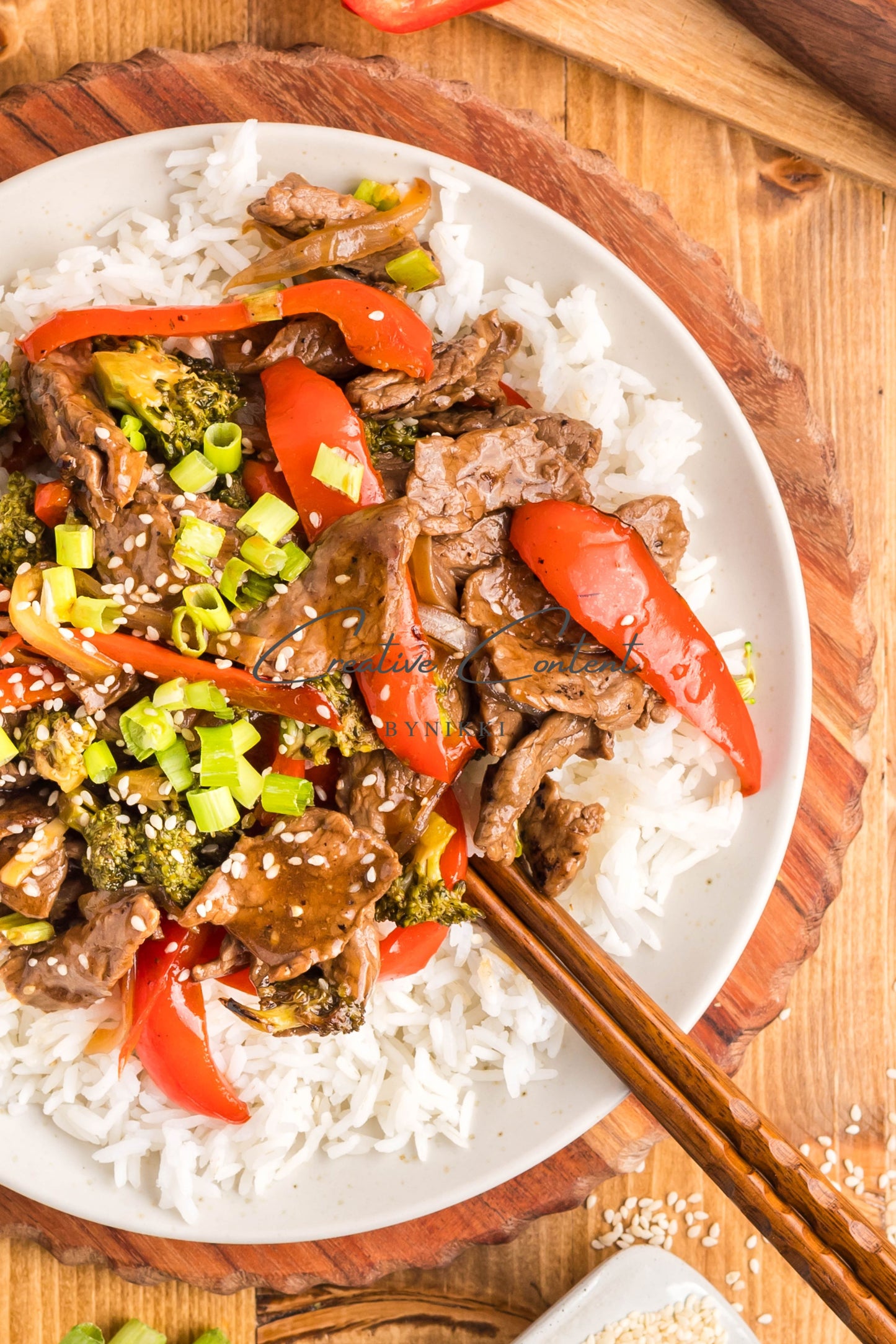 Beef Teriyaki Stir Fry -   Set 2 of 2