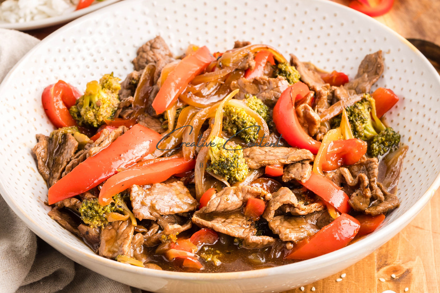Beef Teriyaki Stir Fry -   Set 2 of 2