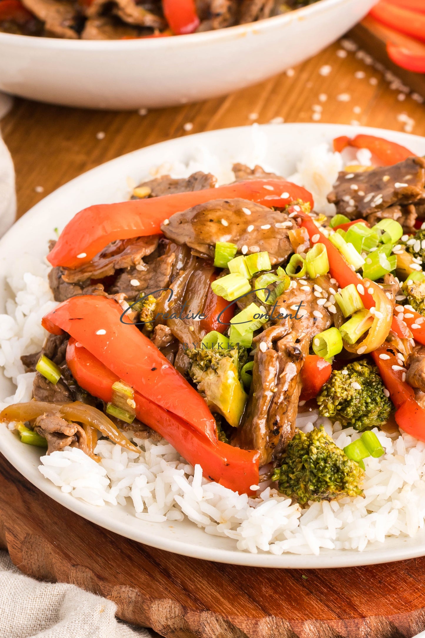 Beef Teriyaki Stir Fry -   Set 2 of 2