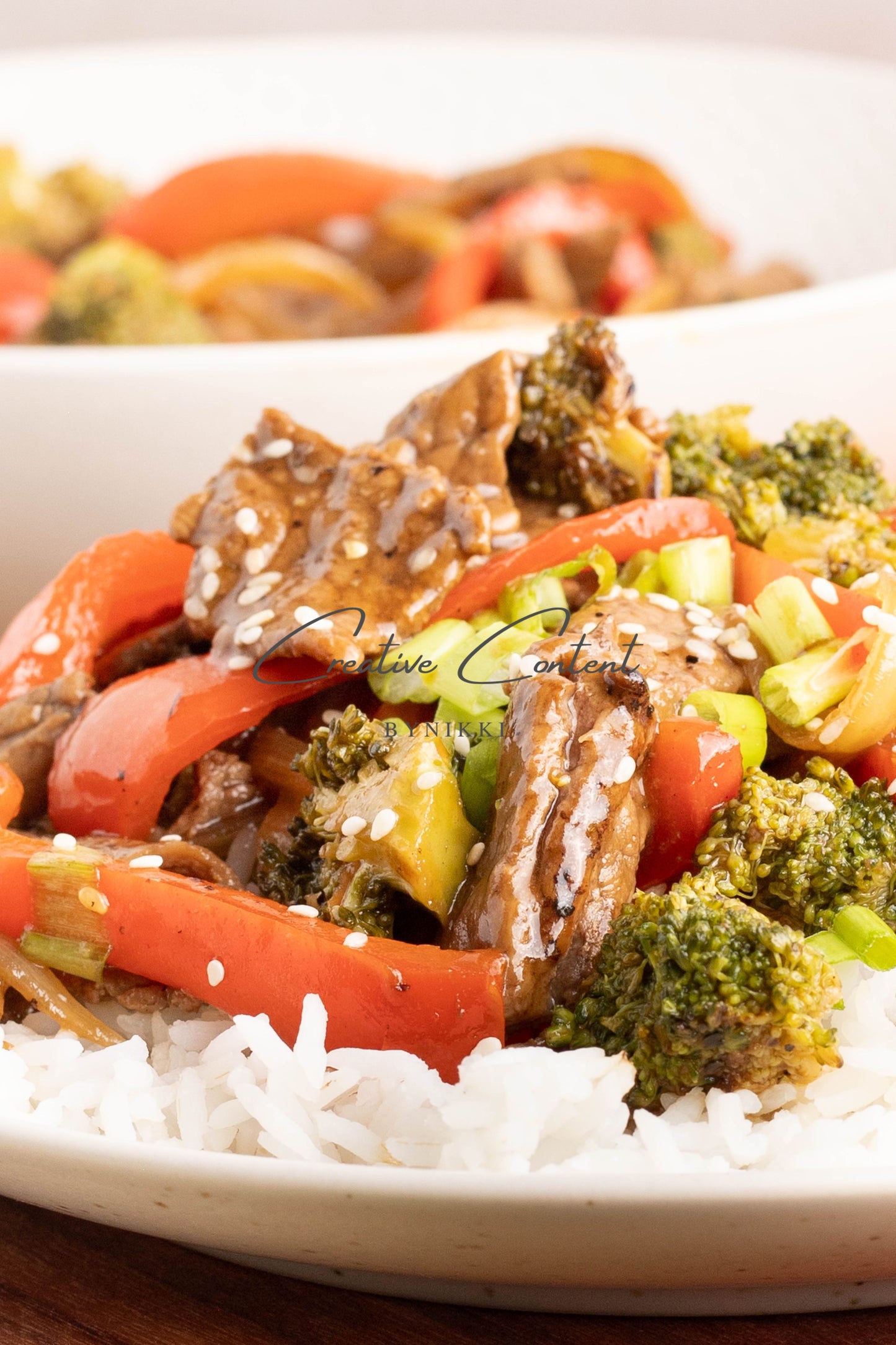 Beef Teriyaki Stir Fry -   Set 2 of 2