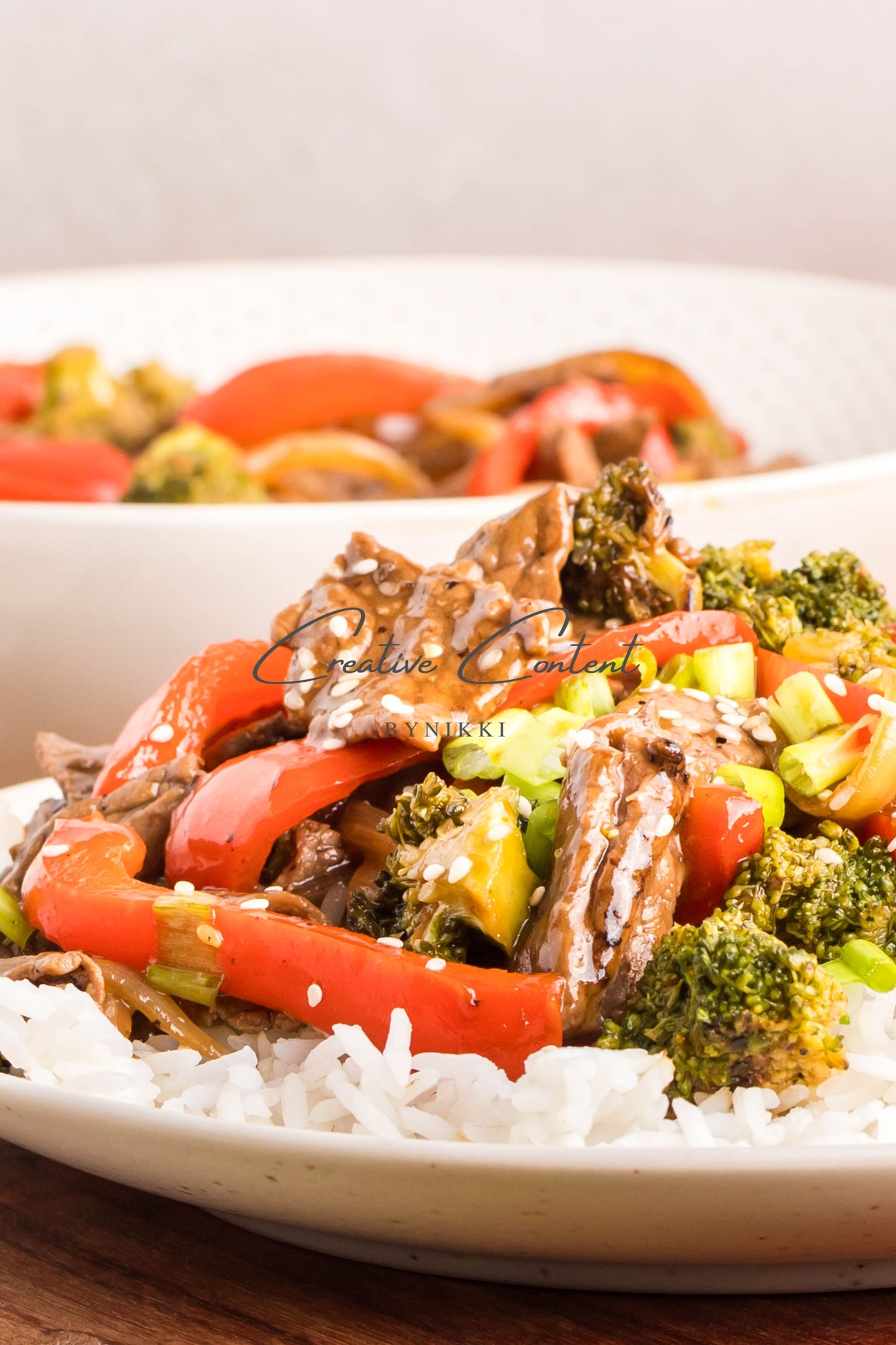 Beef Teriyaki Stir Fry -   Set 2 of 2