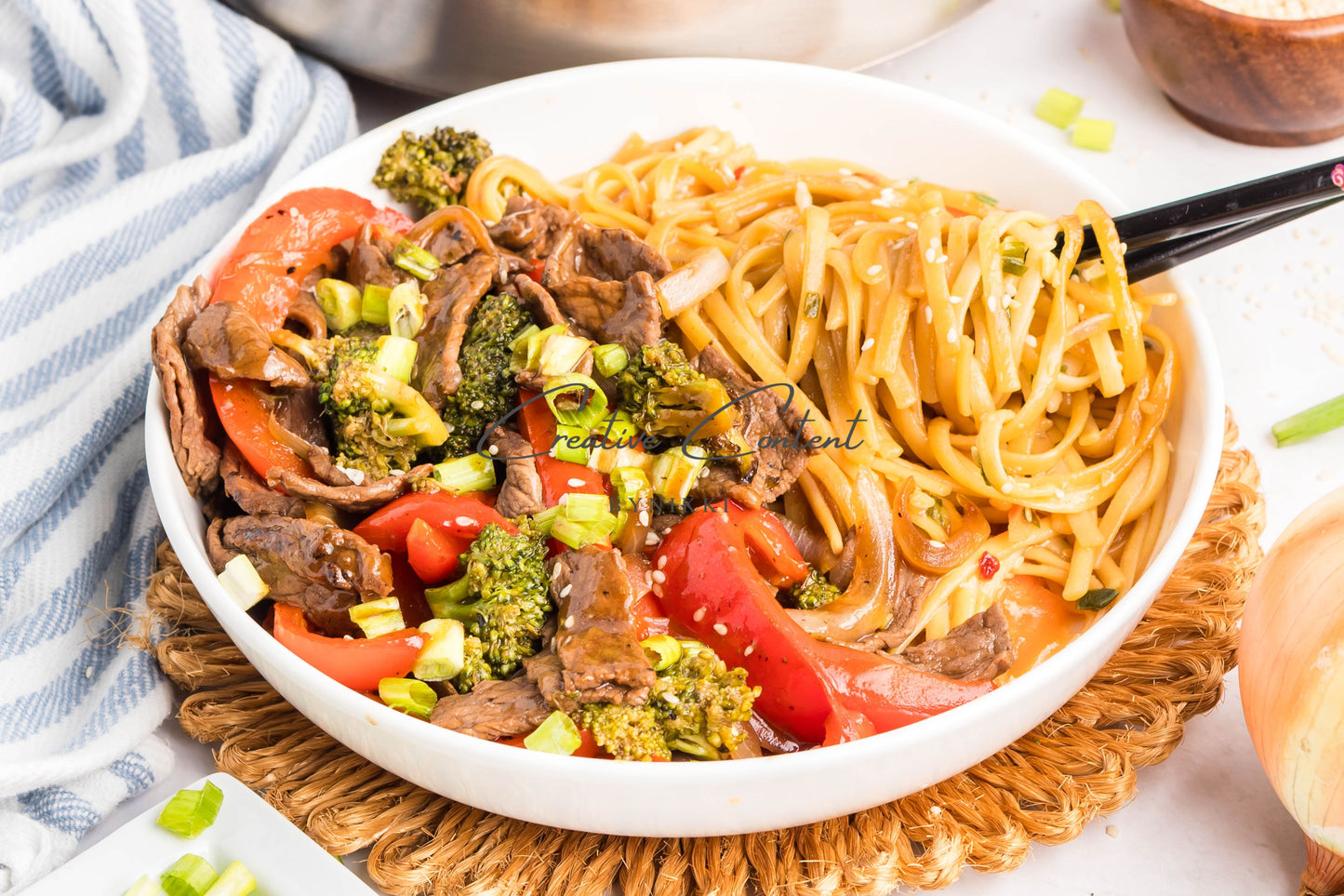 Beef Teriyaki Stir Fry -   Set 1 of 2