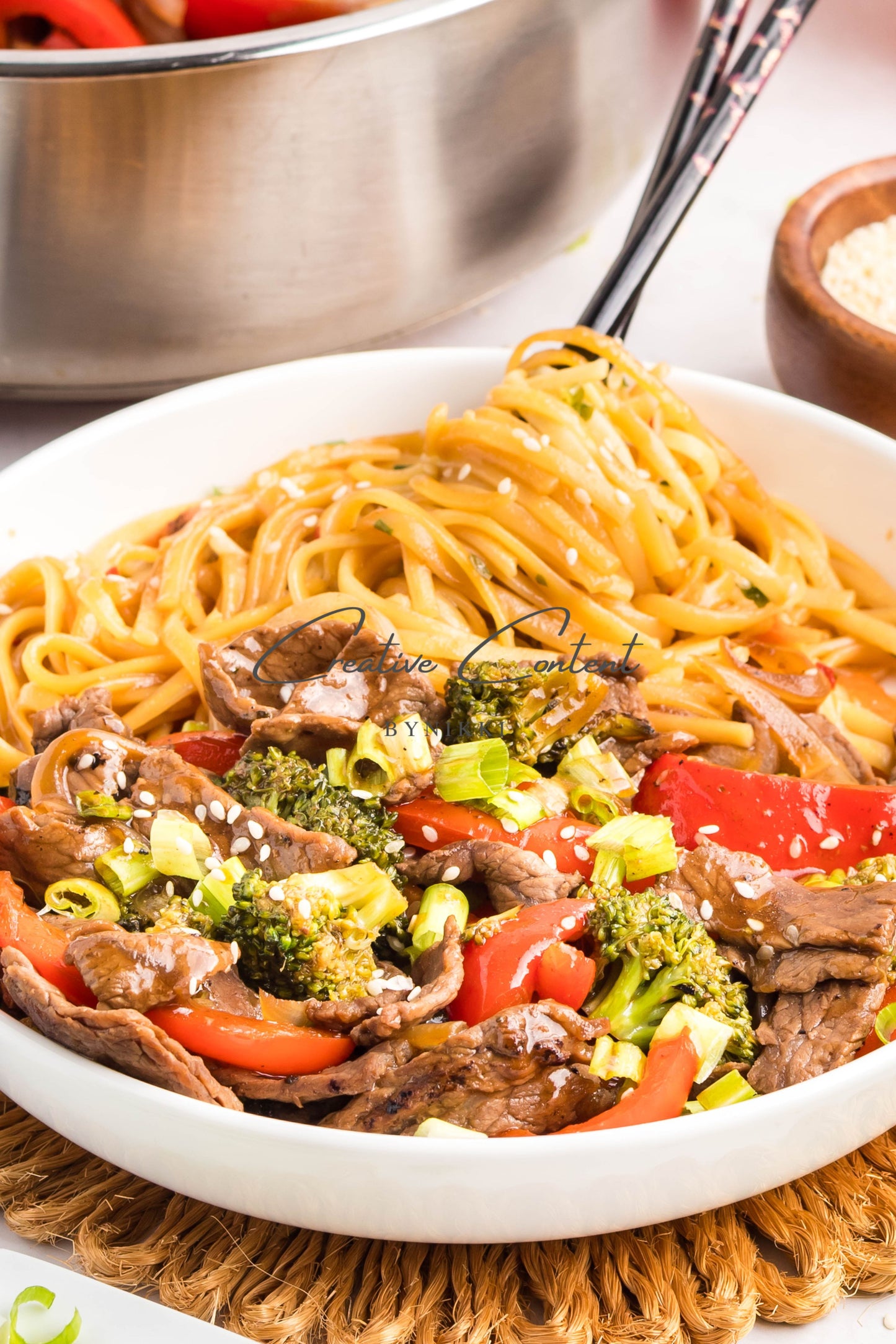 Beef Teriyaki Stir Fry -   Set 1 of 2
