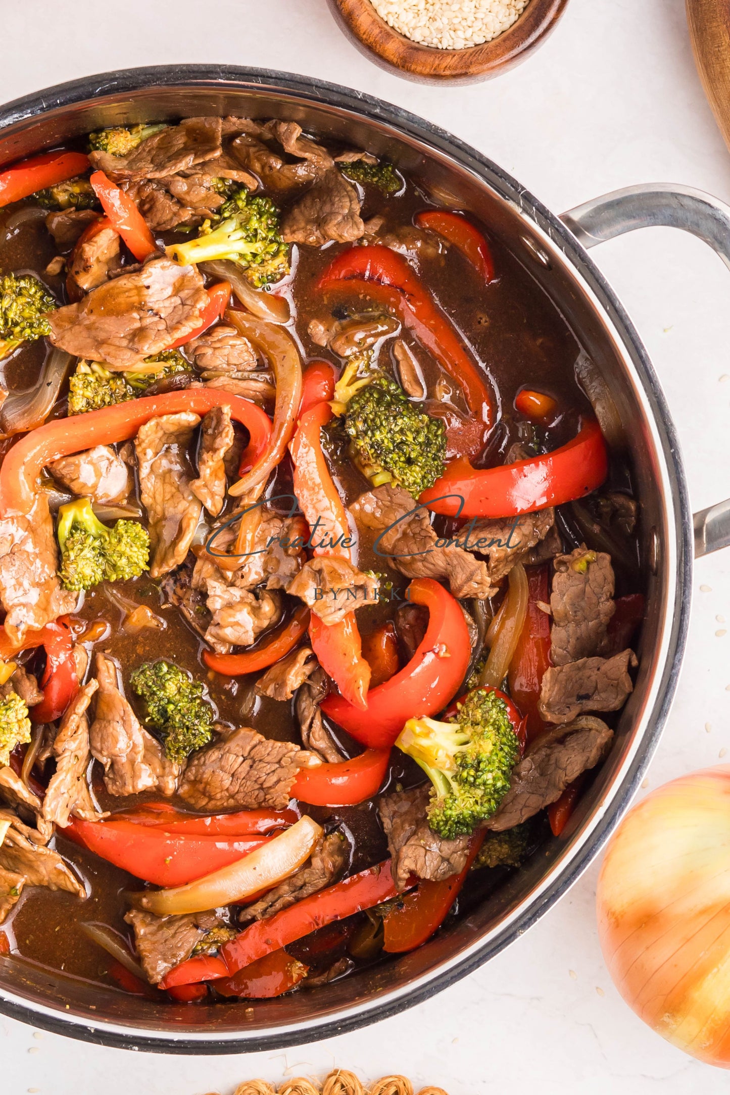 Beef Teriyaki Stir Fry -   Set 1 of 2
