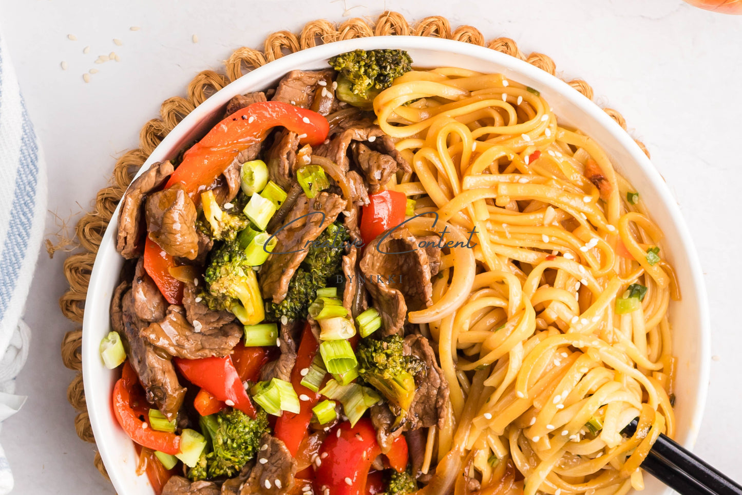 Beef Teriyaki Stir Fry -   Set 1 of 2